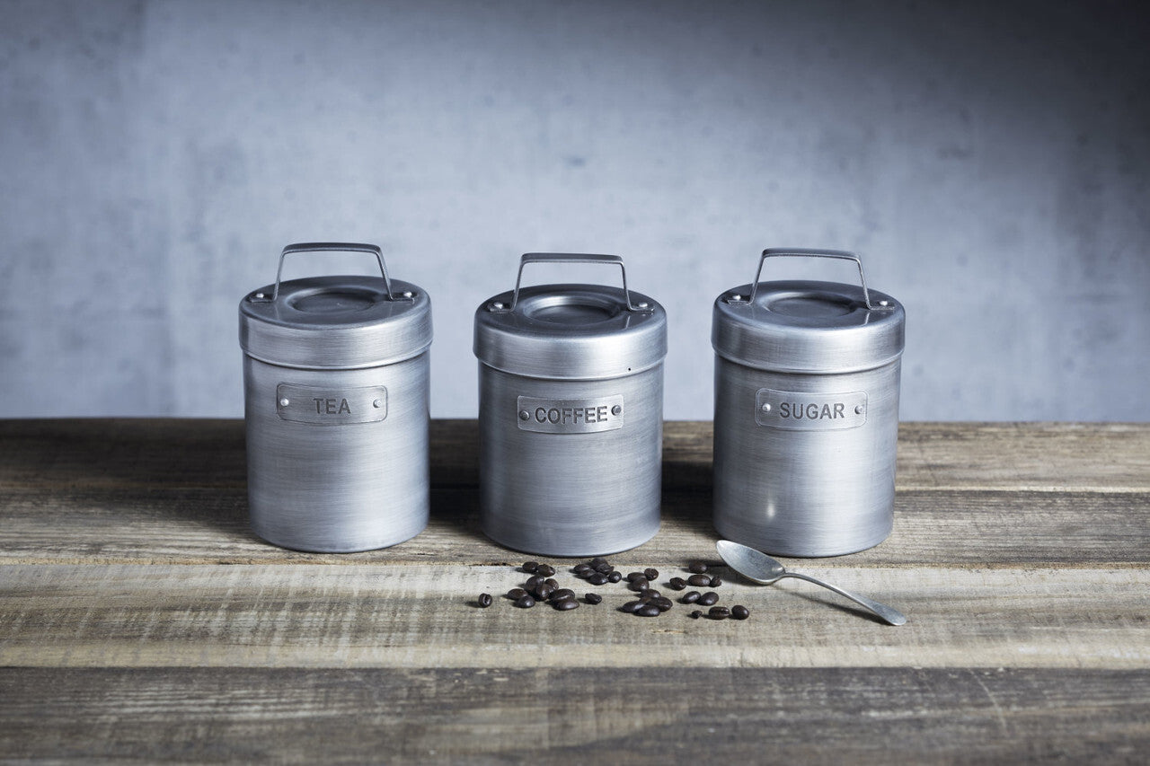 KitchenCraft Industrial úložná dóza na čaj, INDTEA