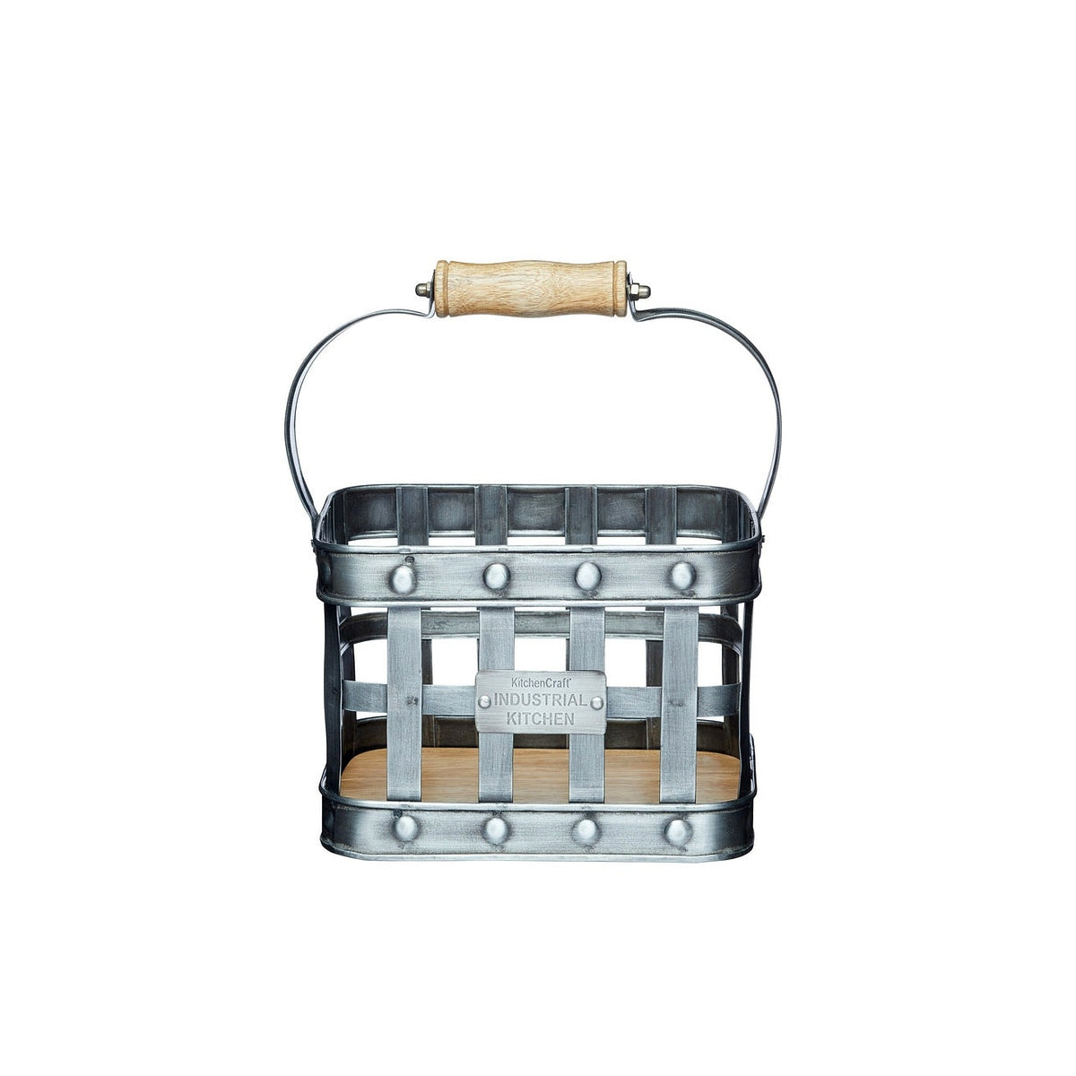 KitchenCraft Industrial kovový stojan na koření, INDCONDHOLD