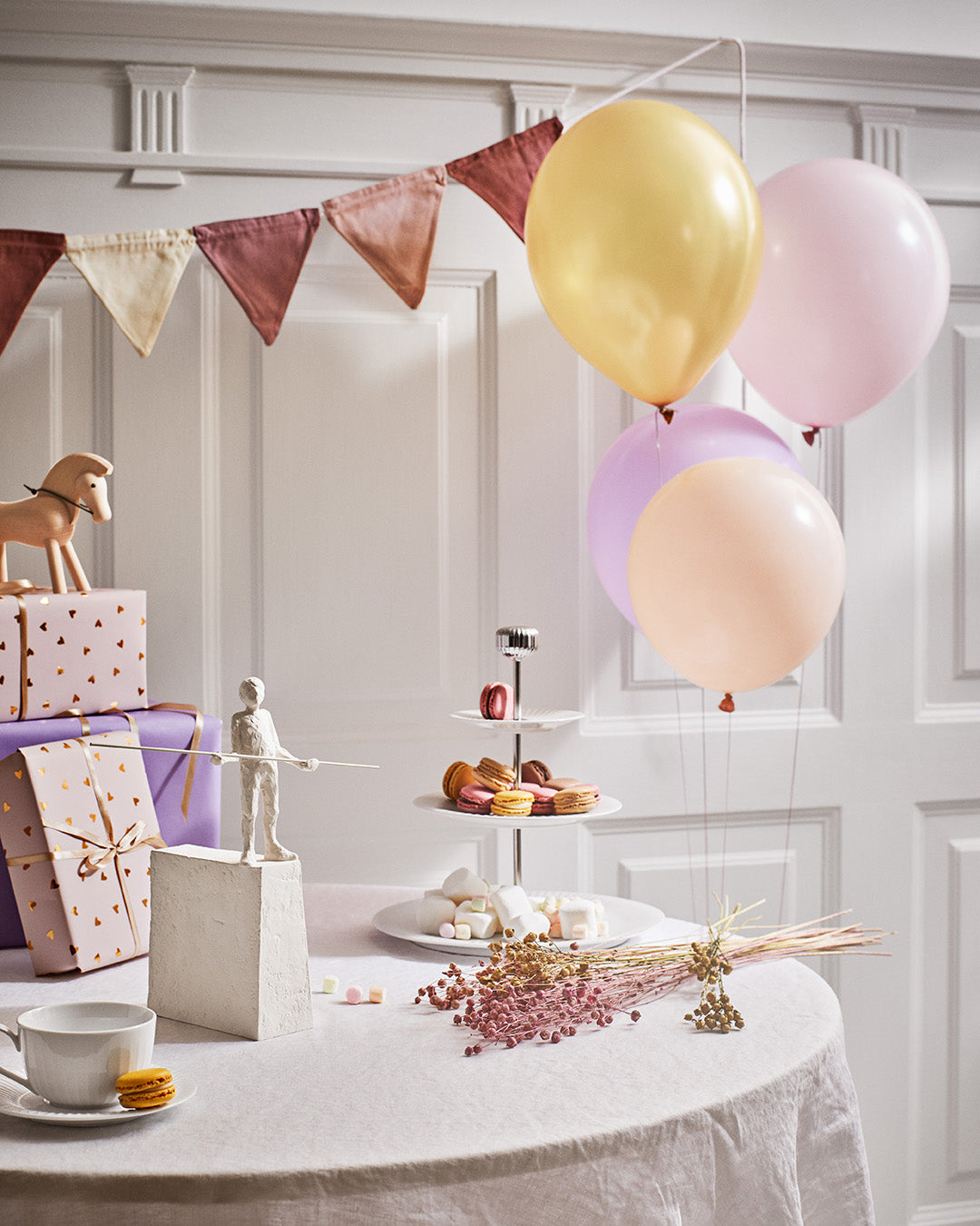 Kähler Hammershoi porcelánový etažér, white, 692273