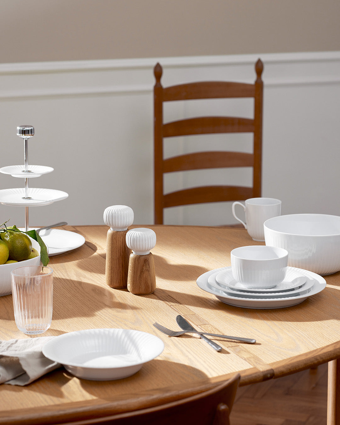 Kähler Hammershoi porcelánový tanier 27 cm, white, 692210