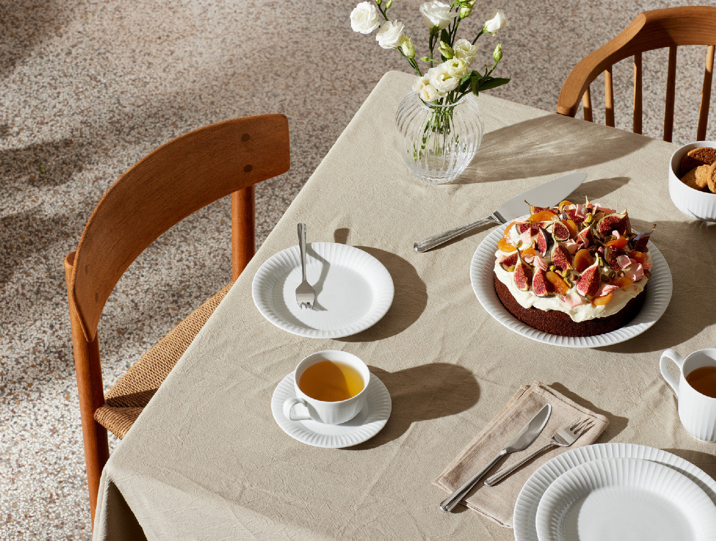 Kähler Hammershoi porcelánový tanier 27 cm, white, 692210