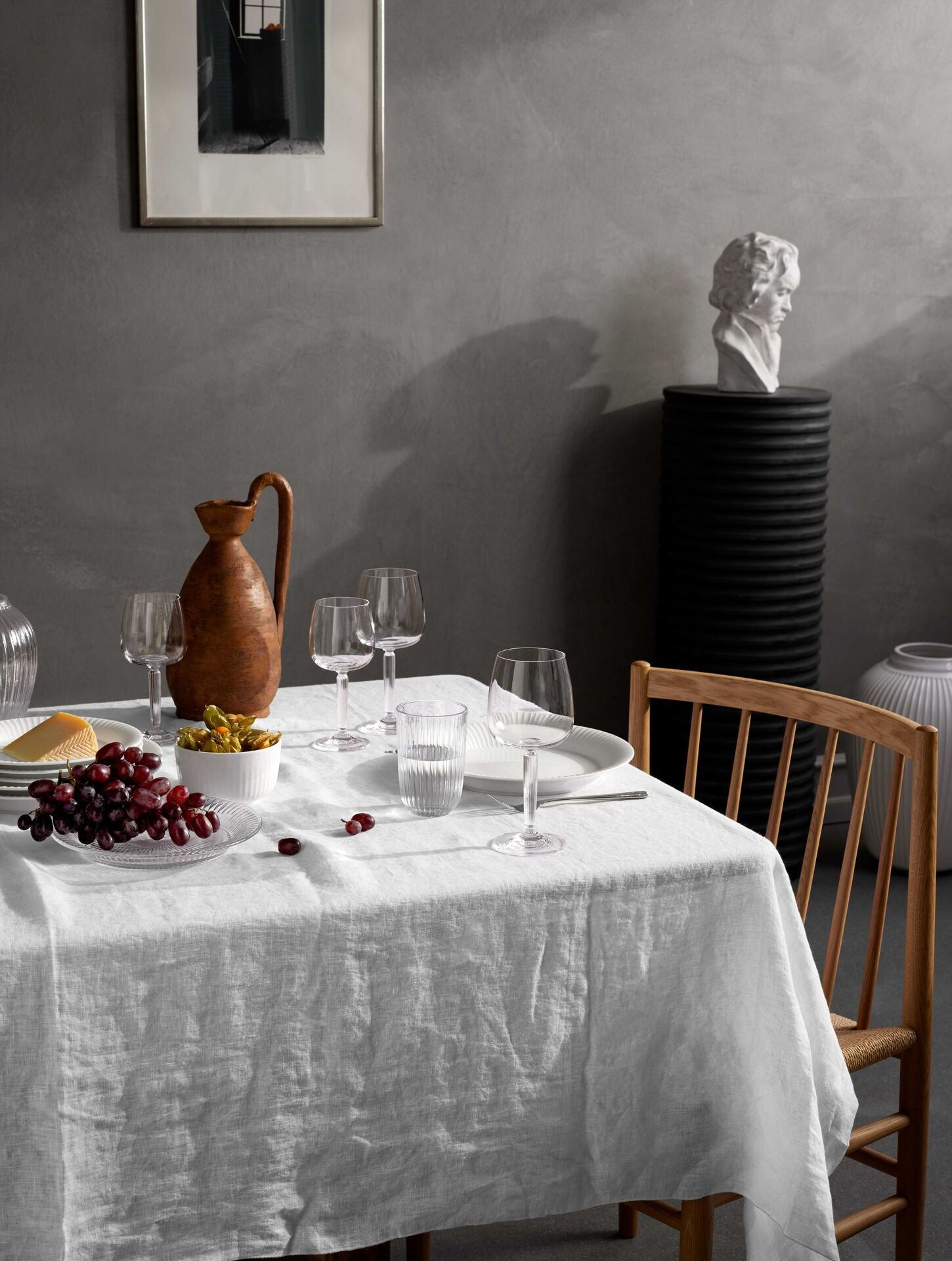 Kähler Hammershoi poháre na červené víno 490 ml, 2 ks, 693076