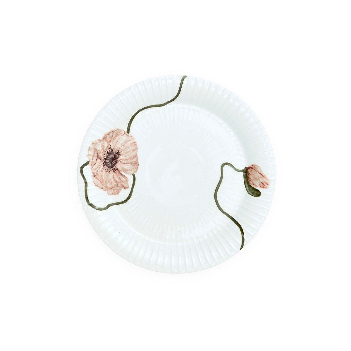 Kähler Hammershoi Poppy porcelánový tanier 22 cm, white, 692289