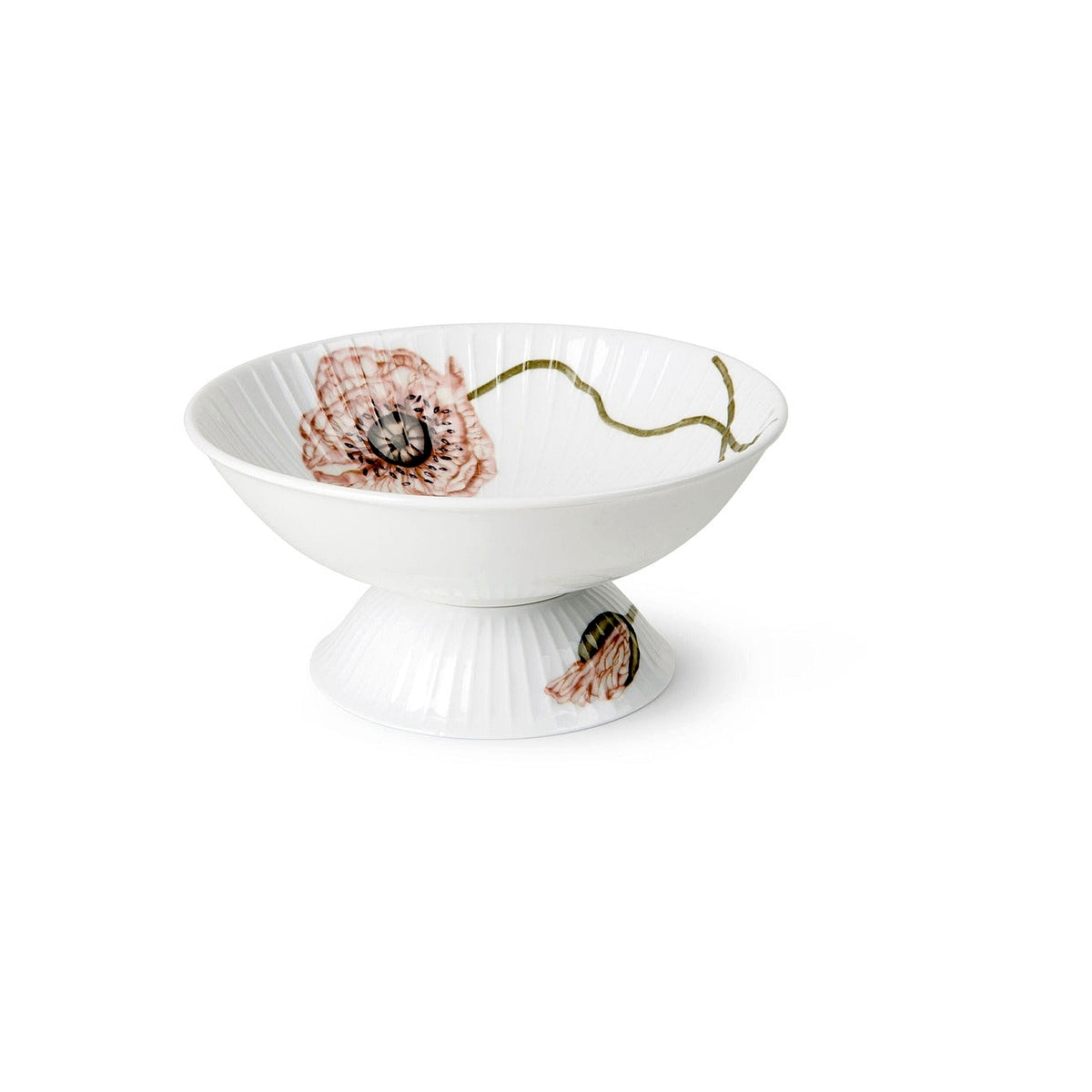 Kähler Hammershoi Poppy porcelain bowl 16 cm, white, 692266