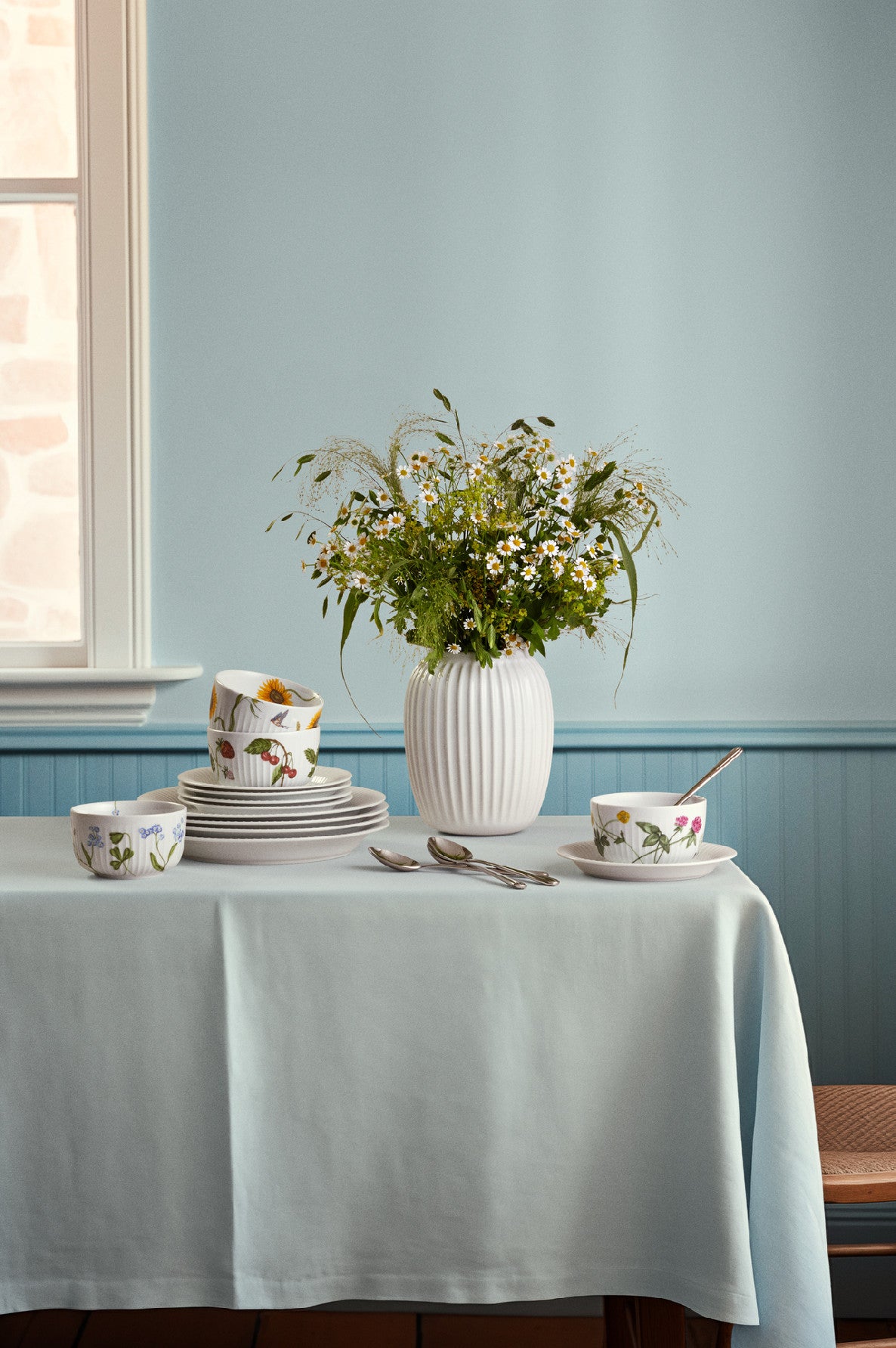 Kähler Hammershoi Summer porcelánová miska 12 cm, summer berries, 693281