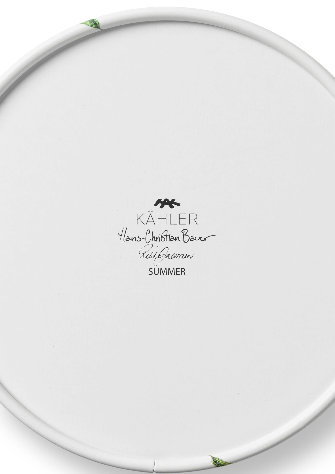 Kähler Hammershoi Summer plechová úložná dóza 18,5 cm, symphony, 693032