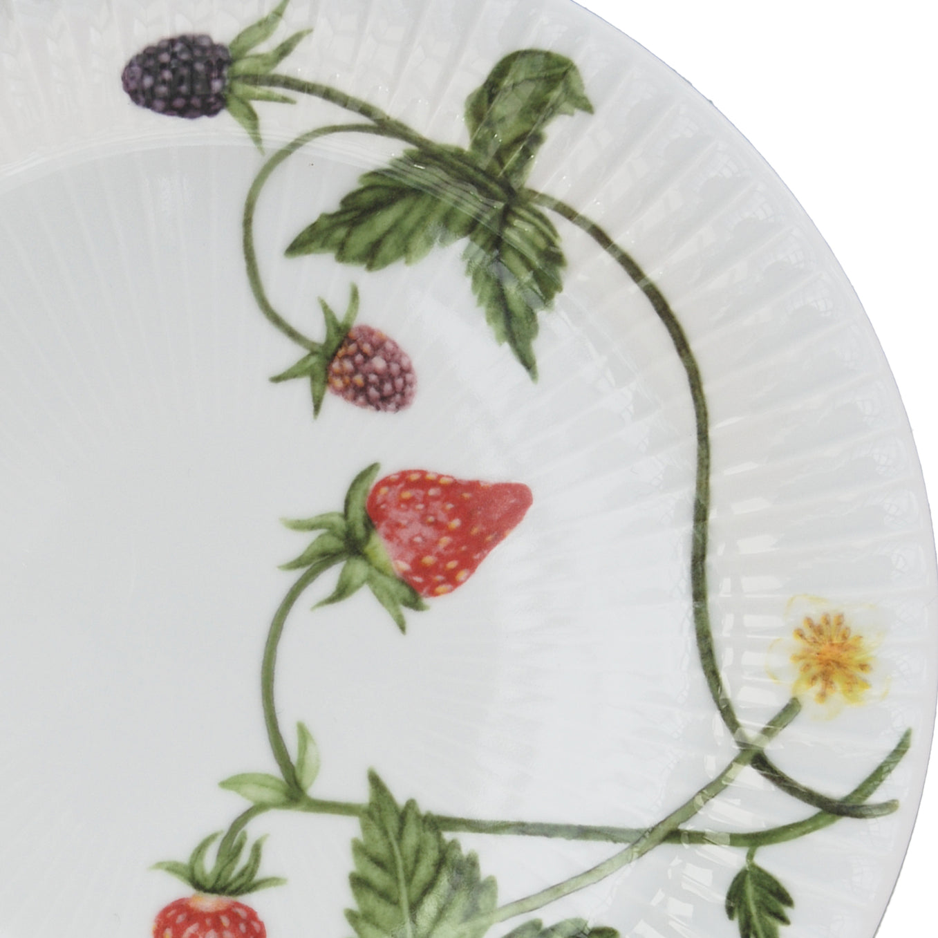 Kähler Hammershoi Summer porcelánový tanier 22 cm, summer berries, 693290