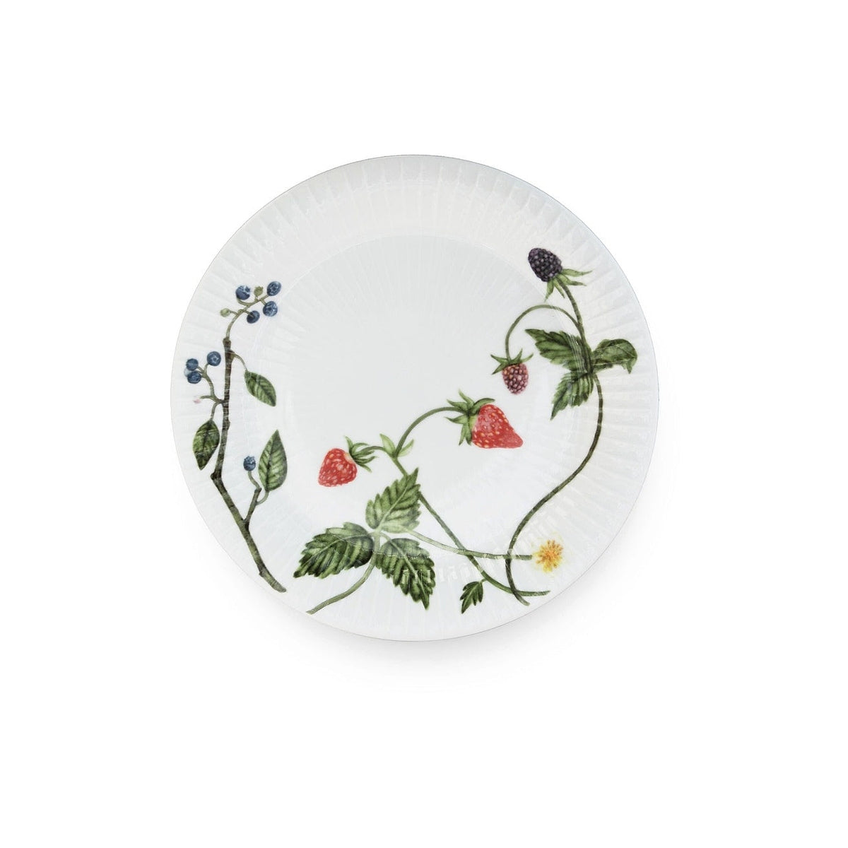 Kähler Hammershoi Summer porcelánový tanier 22 cm, summer berries, 693290