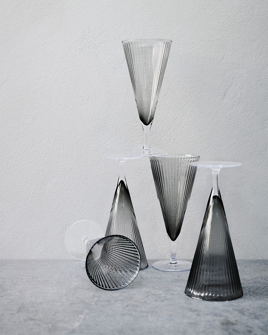 Rosendahl Grand Cru Nouveau poháre na šampanské 200 ml, smoke, 2 ks, 25407