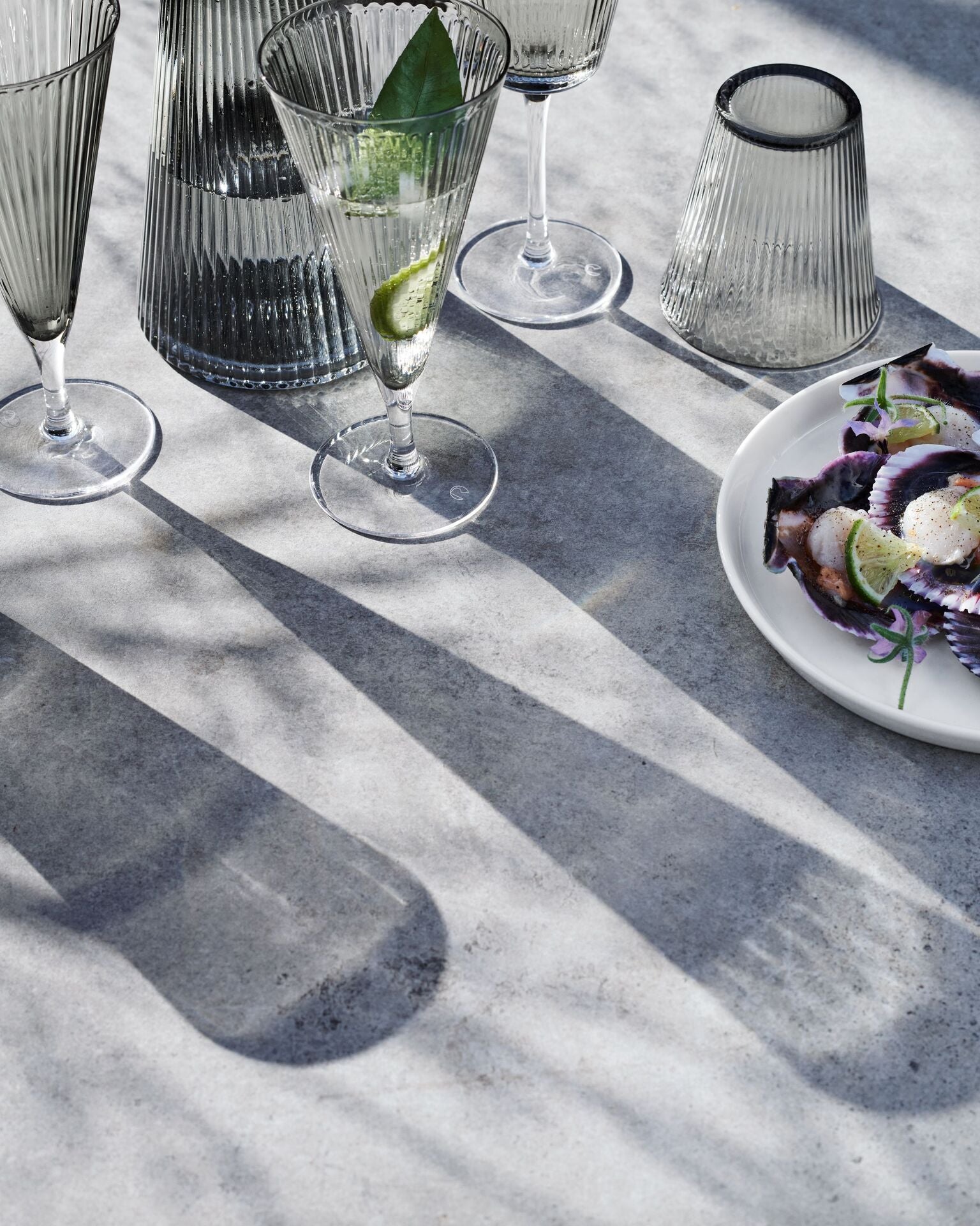 Rosendahl Grand Cru Nouveau poháre na šampanské 200 ml, smoke, 2 ks, 25407