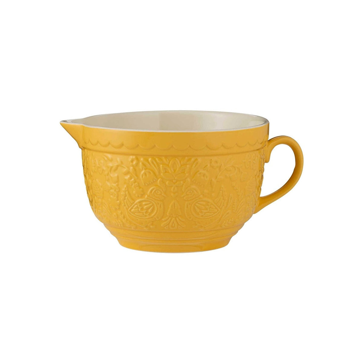 Mason Cash Home To Roost bowl with handle 26 cm, yellow, 2002.268