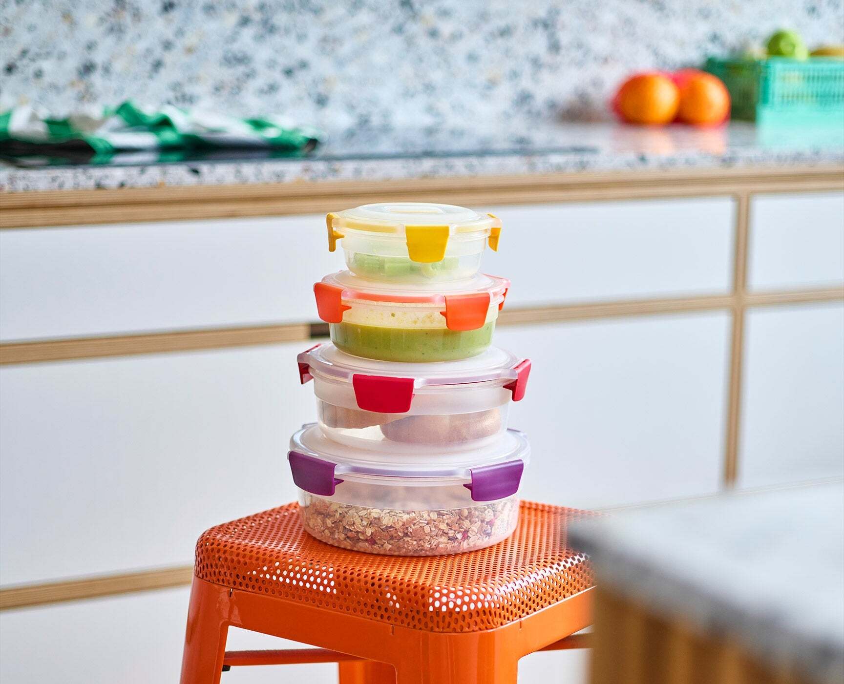 Joseph Joseph Nest Lock set of round food storage containers, 1000015