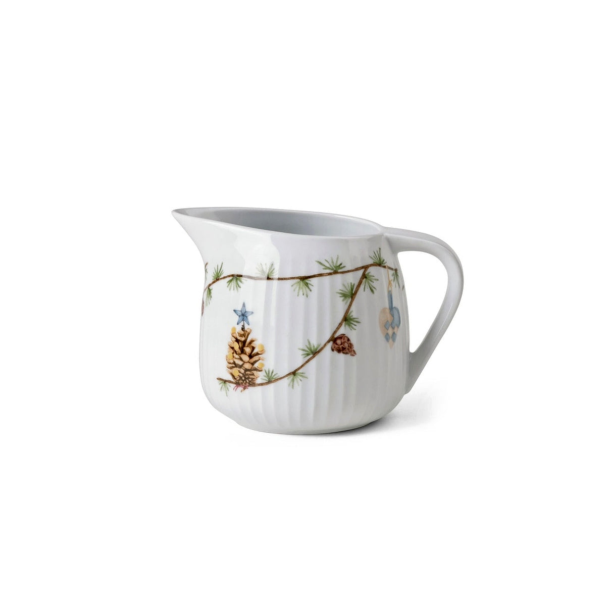 Kähler Hammershoi Christmas porcelain saucer 660 ml, white, 693266
