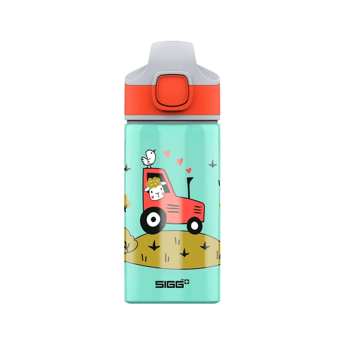 Sigg Miracle detská fľaša na pitie 400 ml, tractor farm, 6166.60