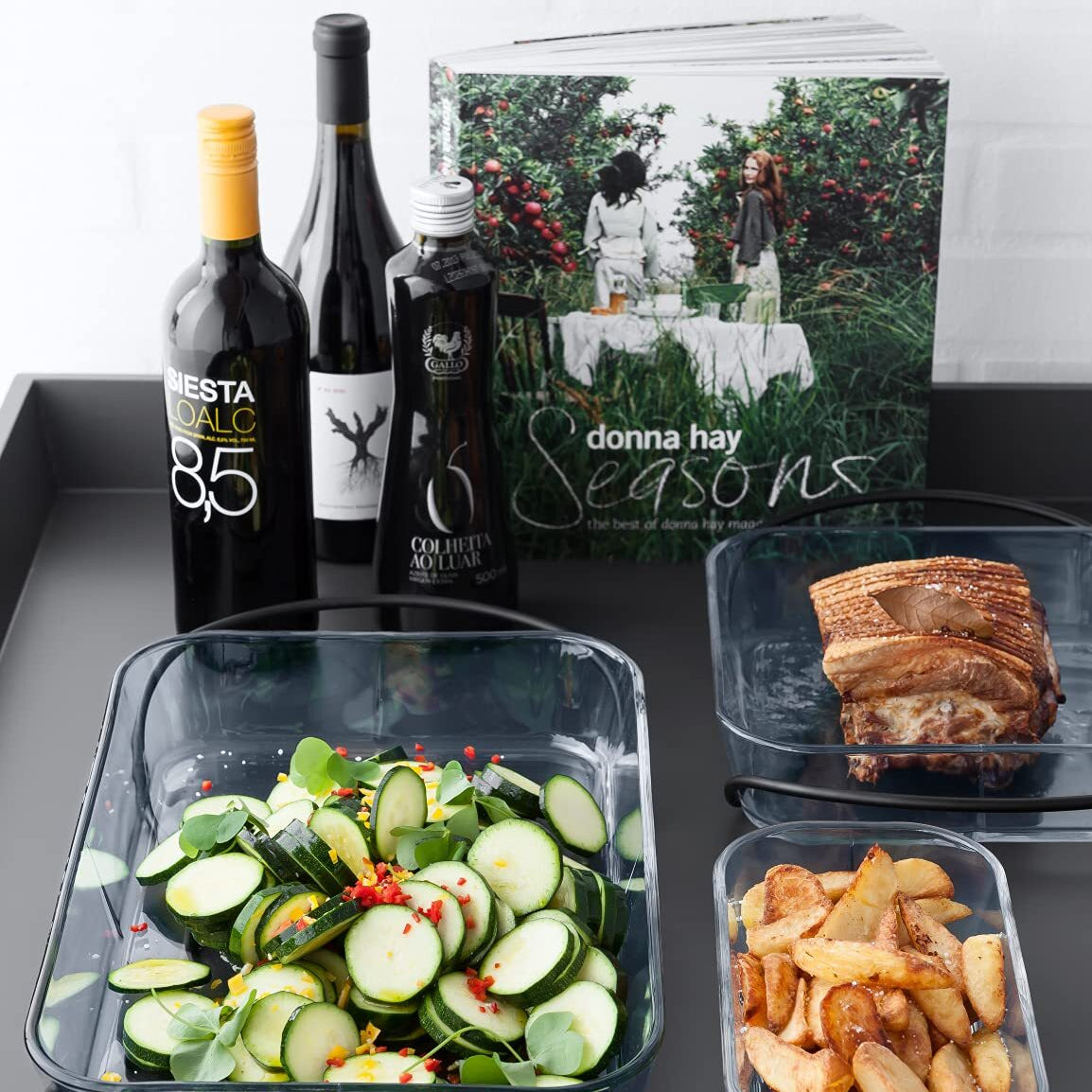 Rosendahl Grand Cru glass baking dish 24 x 24 cm, clear, 25602