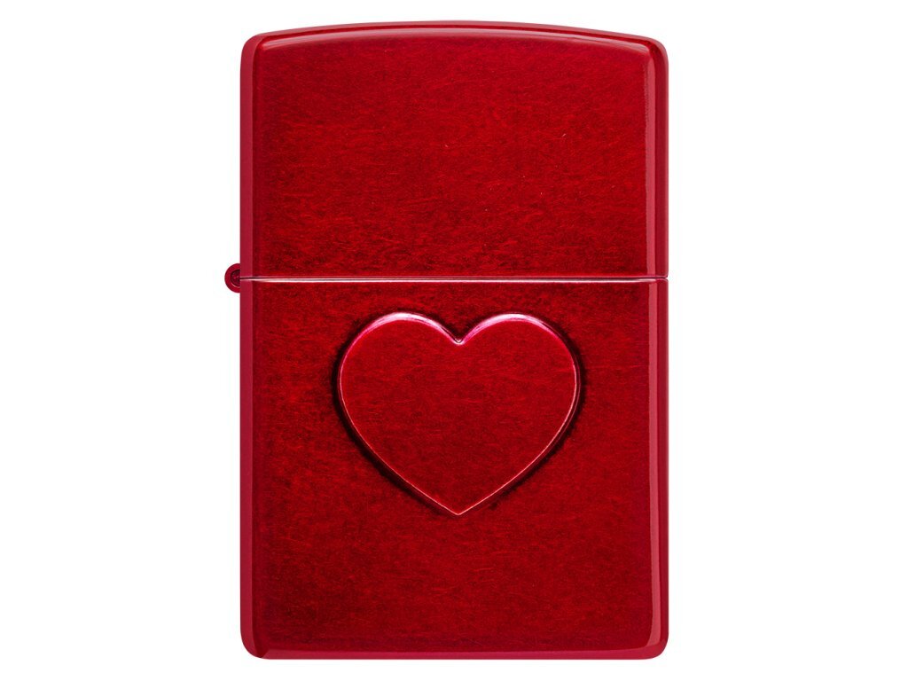 Zippo Lighter 66075 Stamped Heart Design