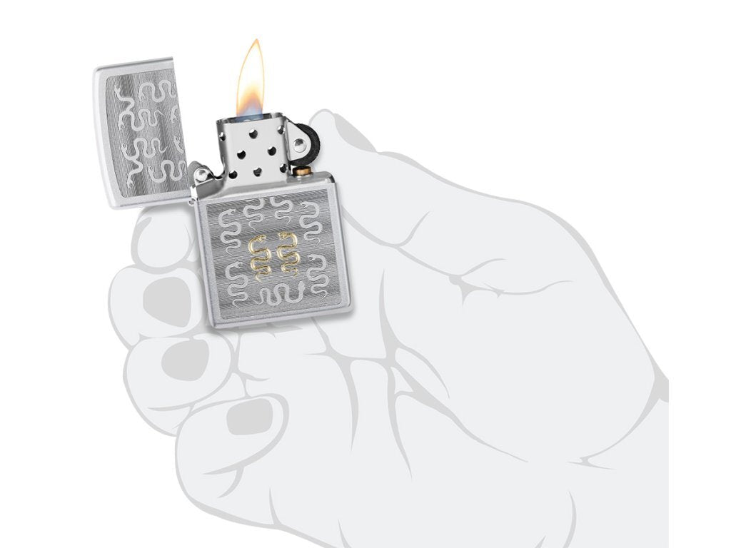 Zapalovač Zippo 20797 Snake Pattern Design