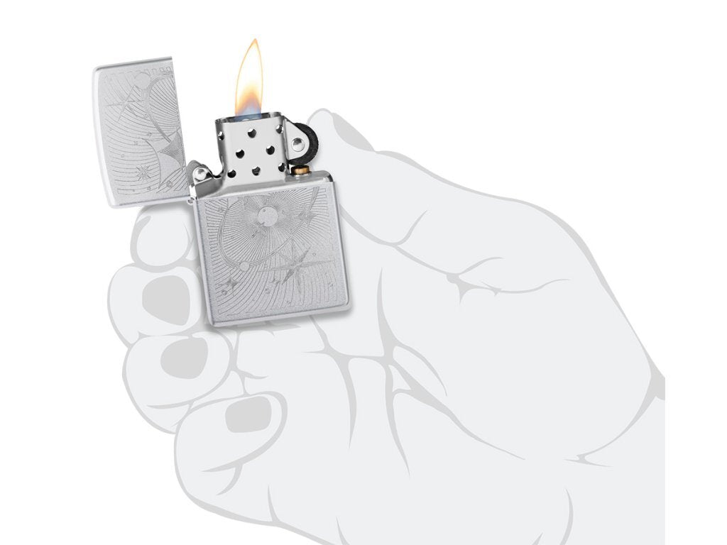 Zapalovač Zippo 20798 Atomic Cosmos Design