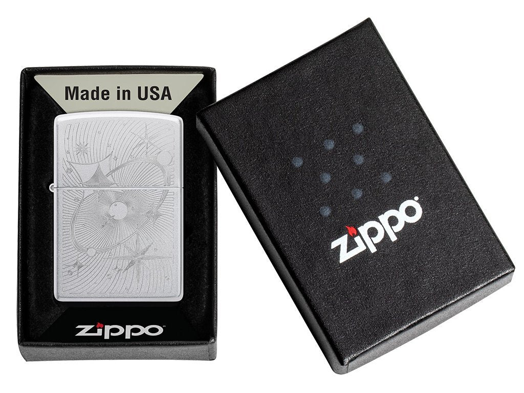 Zapalovač Zippo 20798 Atomic Cosmos Design