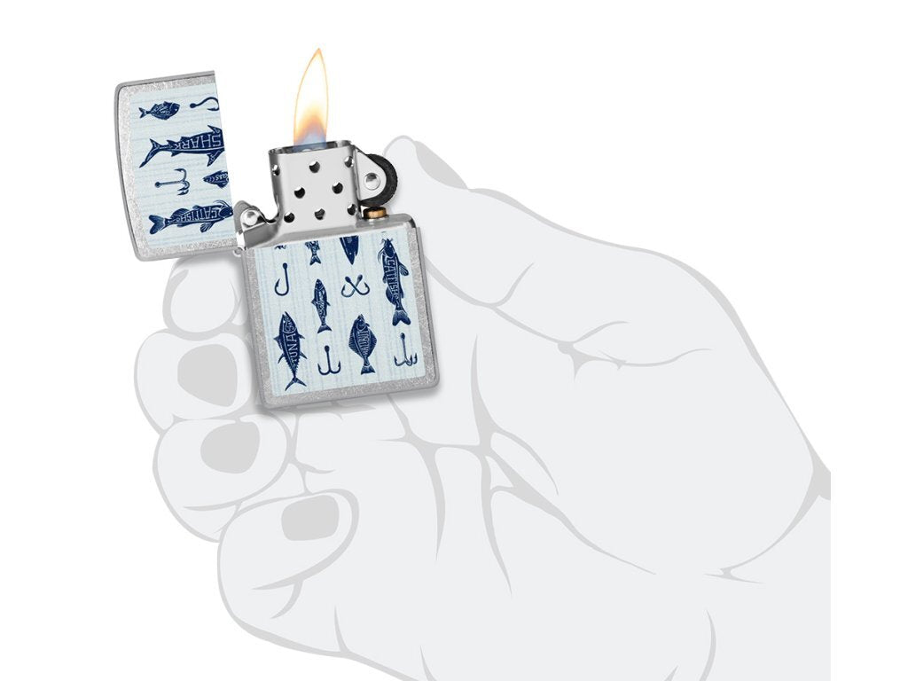 Zippo 25703 Off The Hook Design
