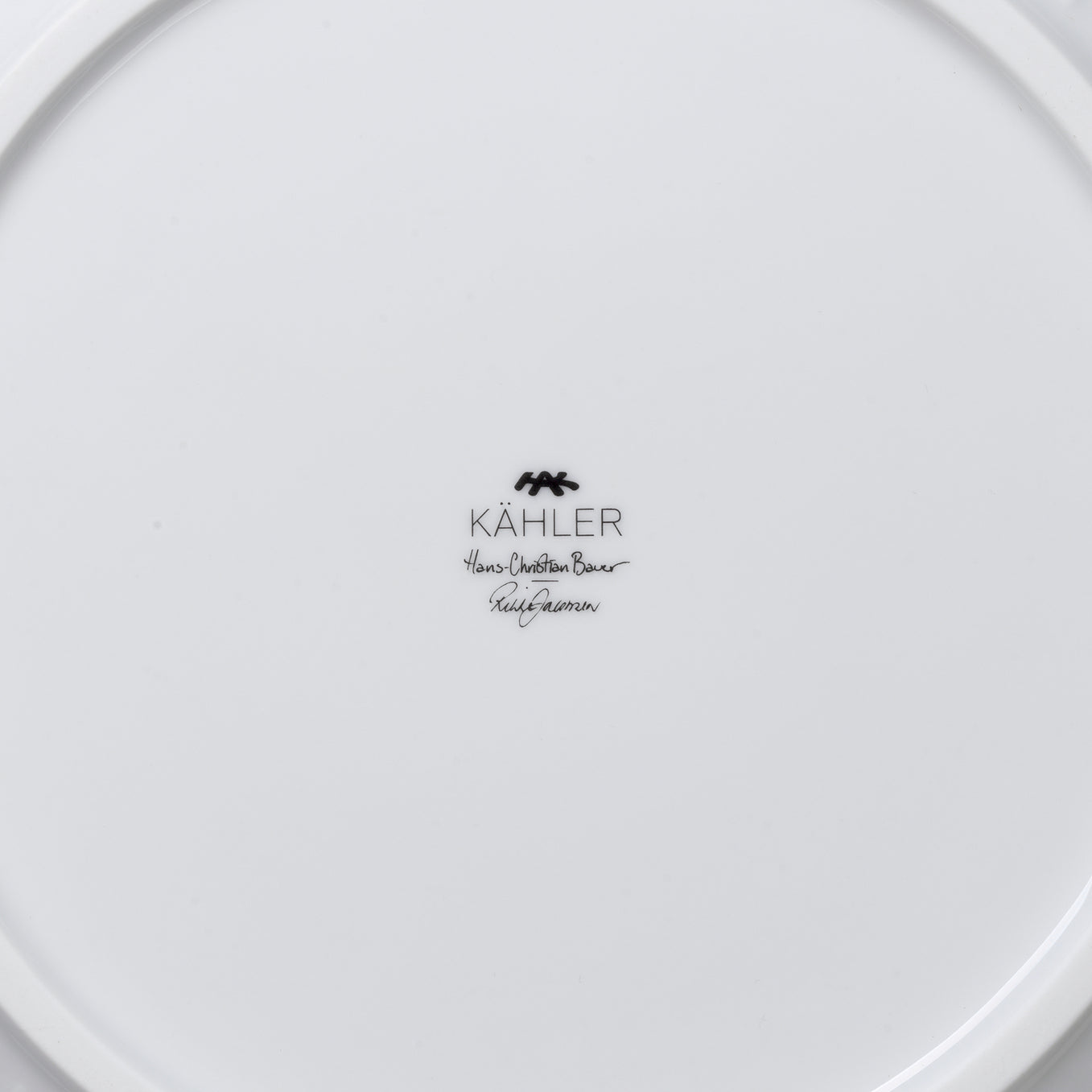 Kähler Hammershoi Christmas serving bowl 30 cm, white, 693207