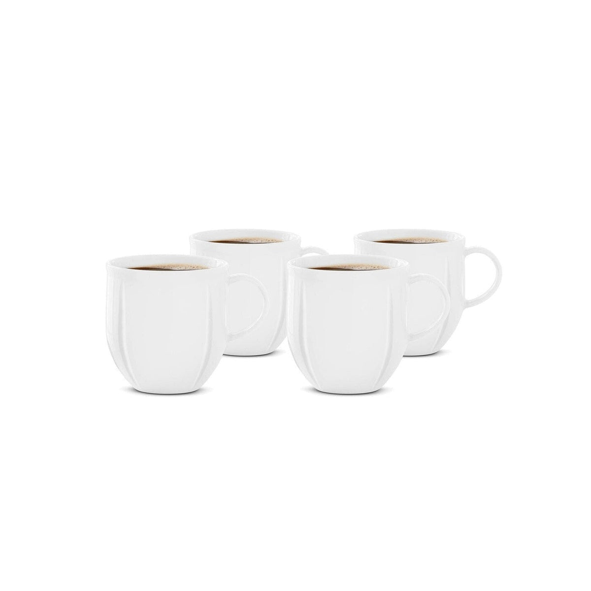 Rosendahl Grand Cru Soft porcelain mugs 340 ml, white, 4 pcs, 20583