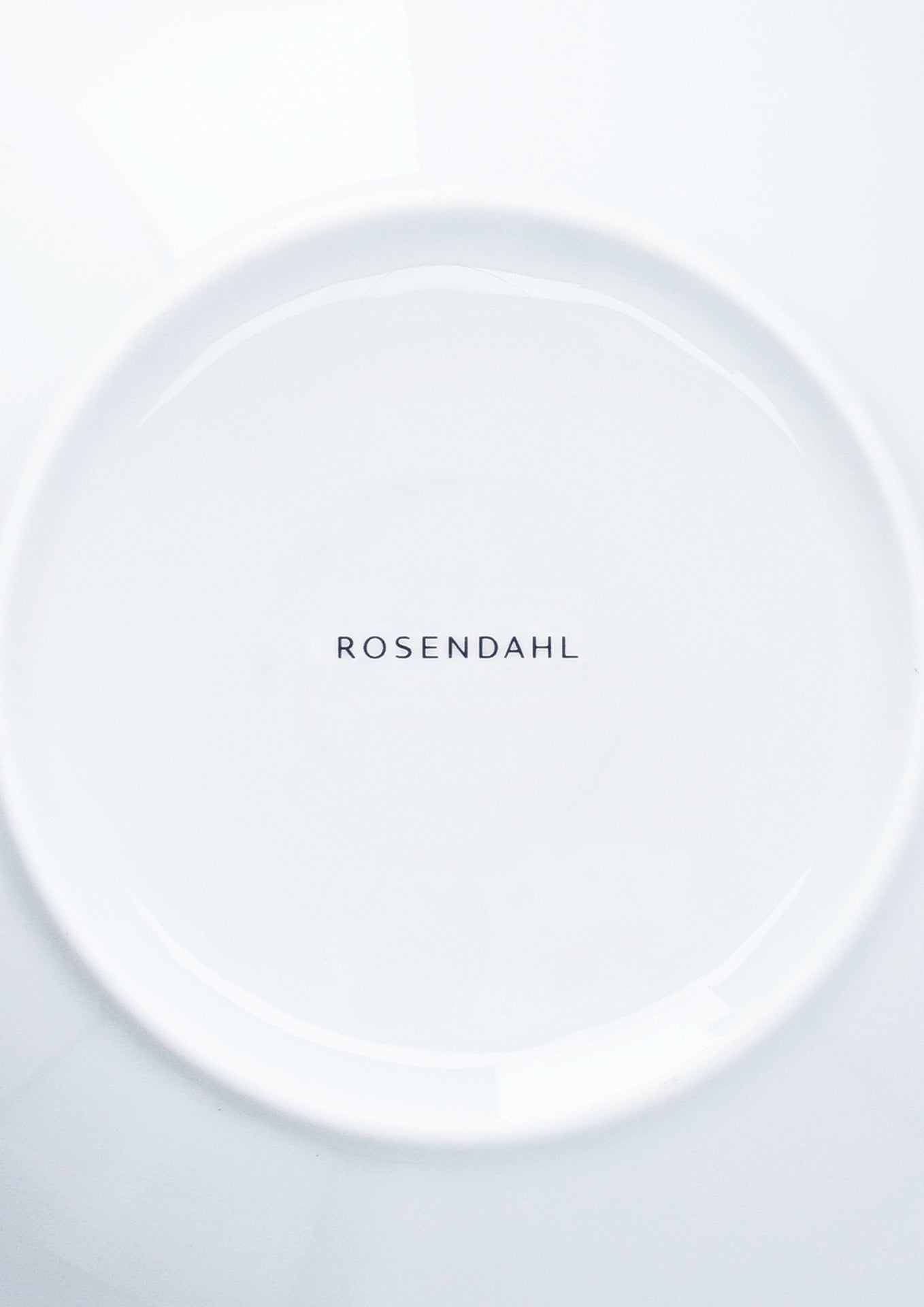 Rosendahl Grand Cru Soft porcelain deep plates 25 cm, white, 4 pcs, 20526