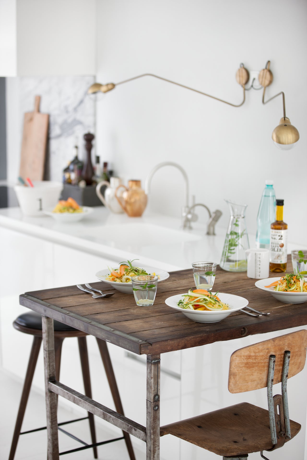 Rosendahl Grand Cru Soft porcelain deep plates 25 cm, white, 4 pcs, 20526