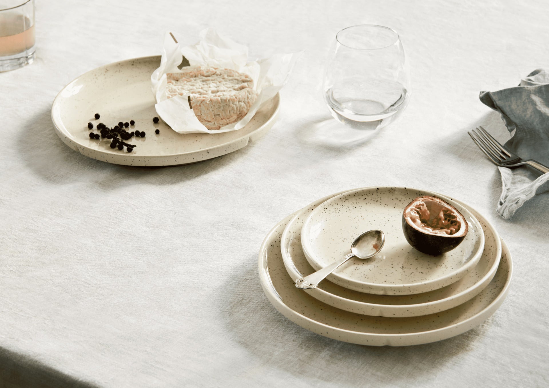 Rosendahl Grand Cru Sense kameninový tanier 16 cm, sand, 20703