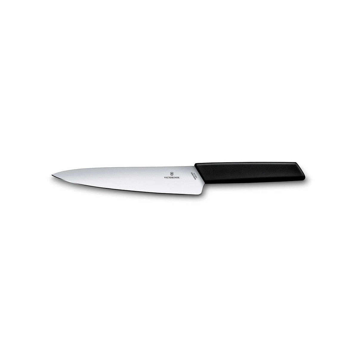 Victorinox Swiss Modern nôž plátkovací 19 cm, black, 6.9013.19B