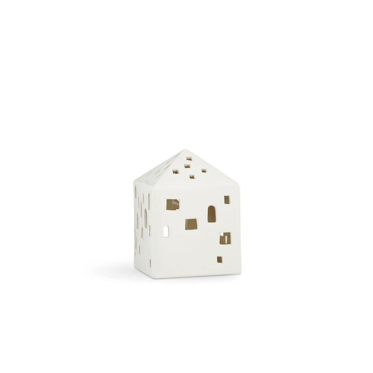 Kähler Urbania keramický svietnik domček Town house 12,5 cm, 691064