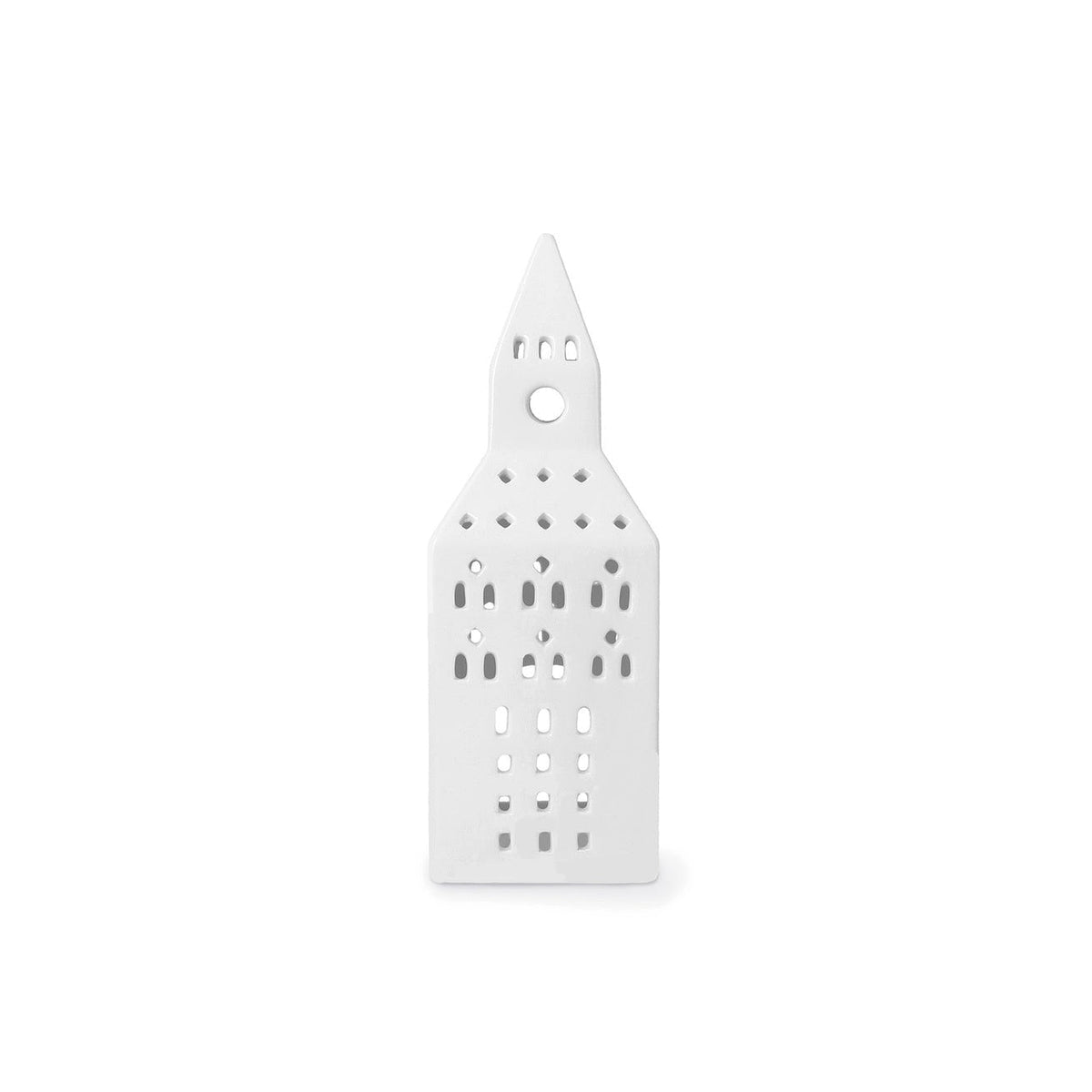 Kähler Urbania keramický svietnik domček Church tower 20 cm, 691092