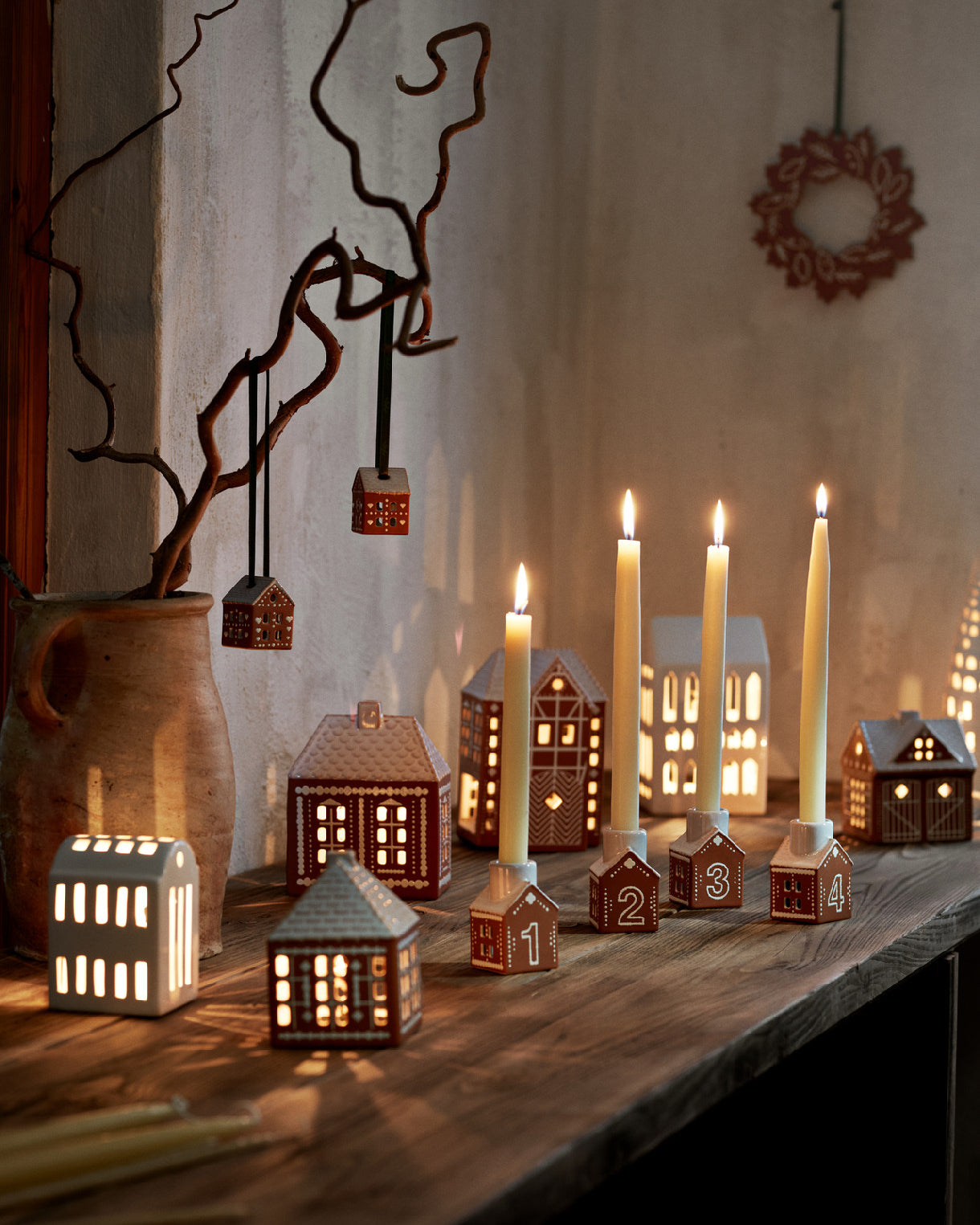Candlesticks and lanterns