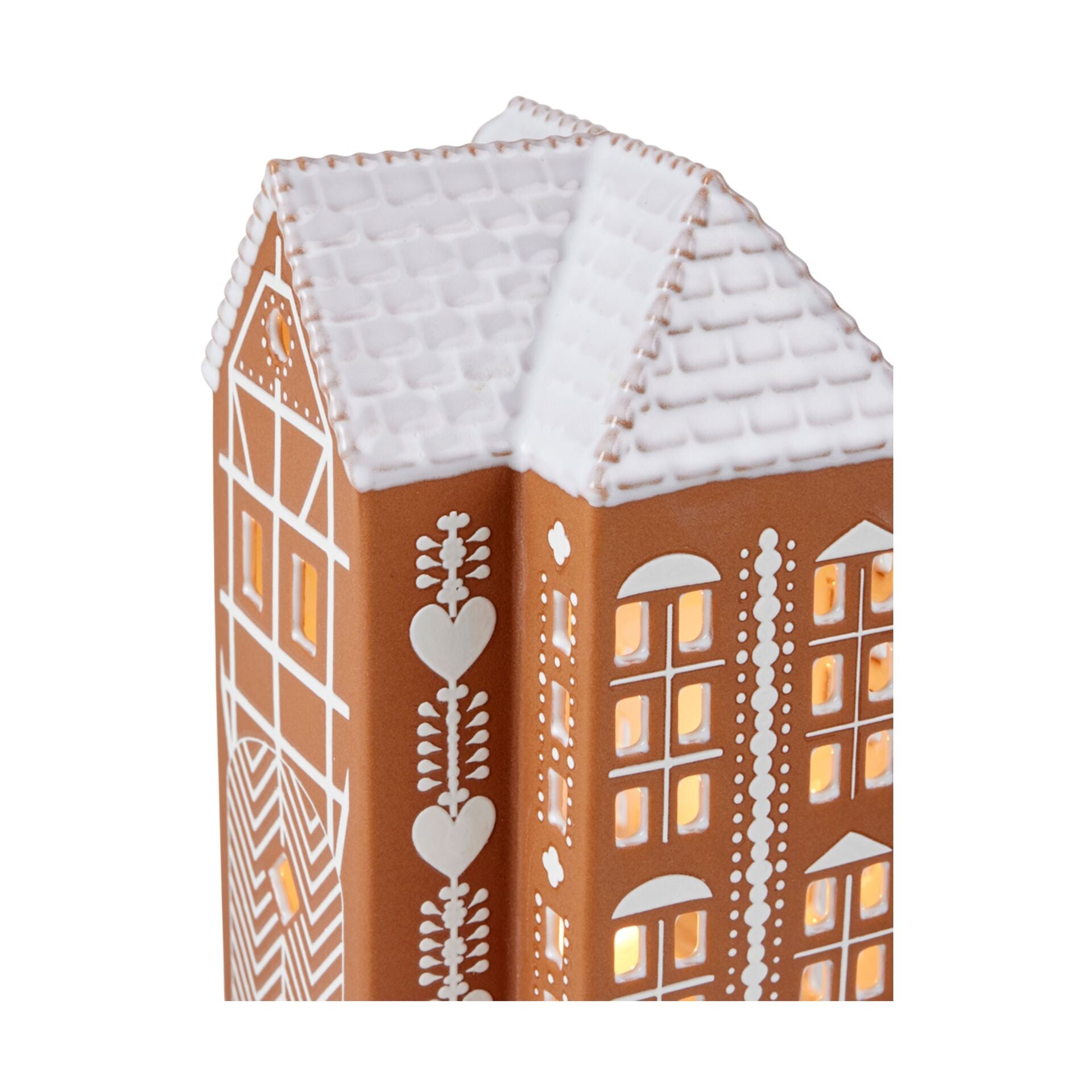 Kähler Gingerbread keramický svietnik 17 cm, 693522