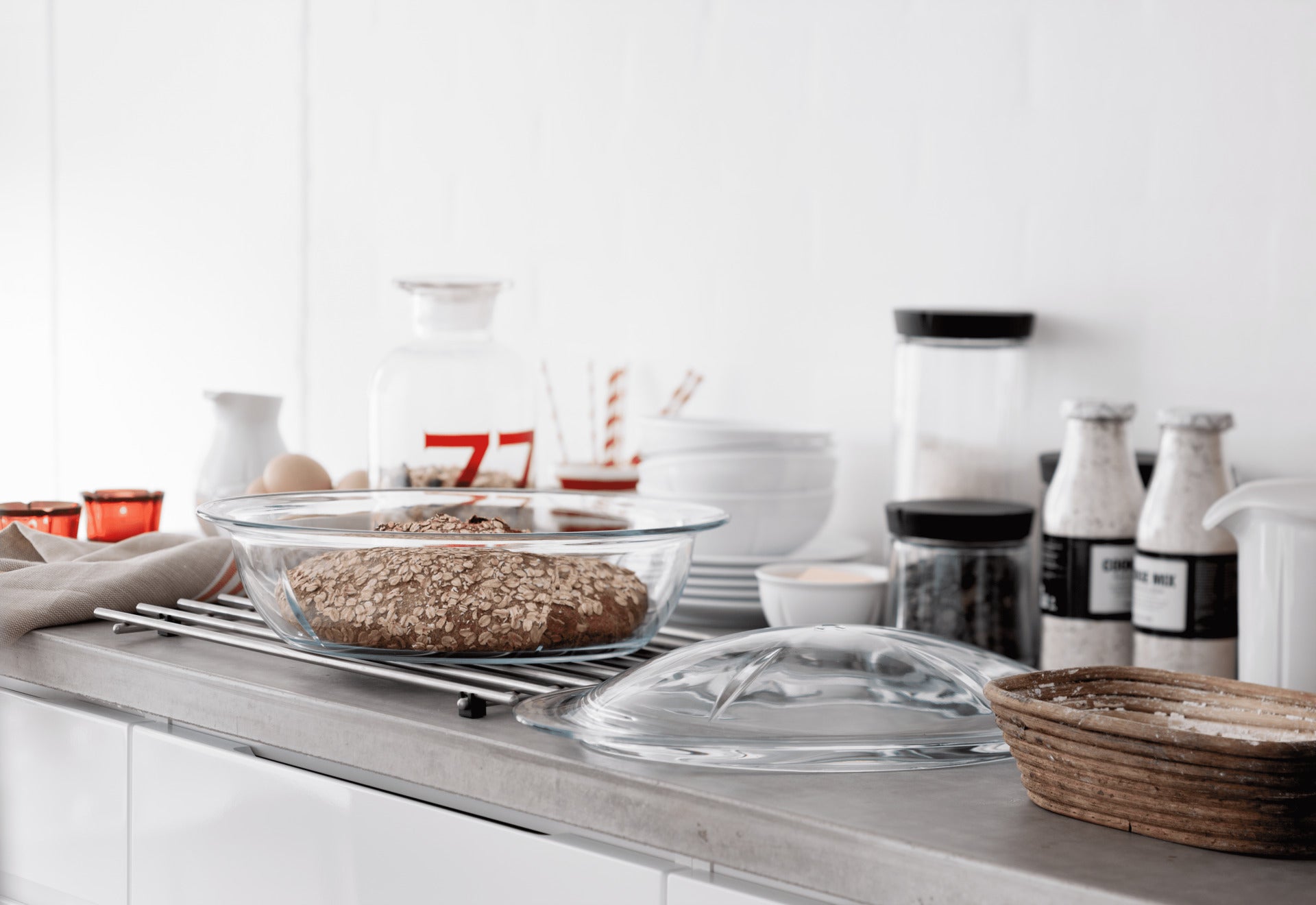 Rosendahl Grand Cru skleněný pekáč s víkem 4 l, clear, 25608