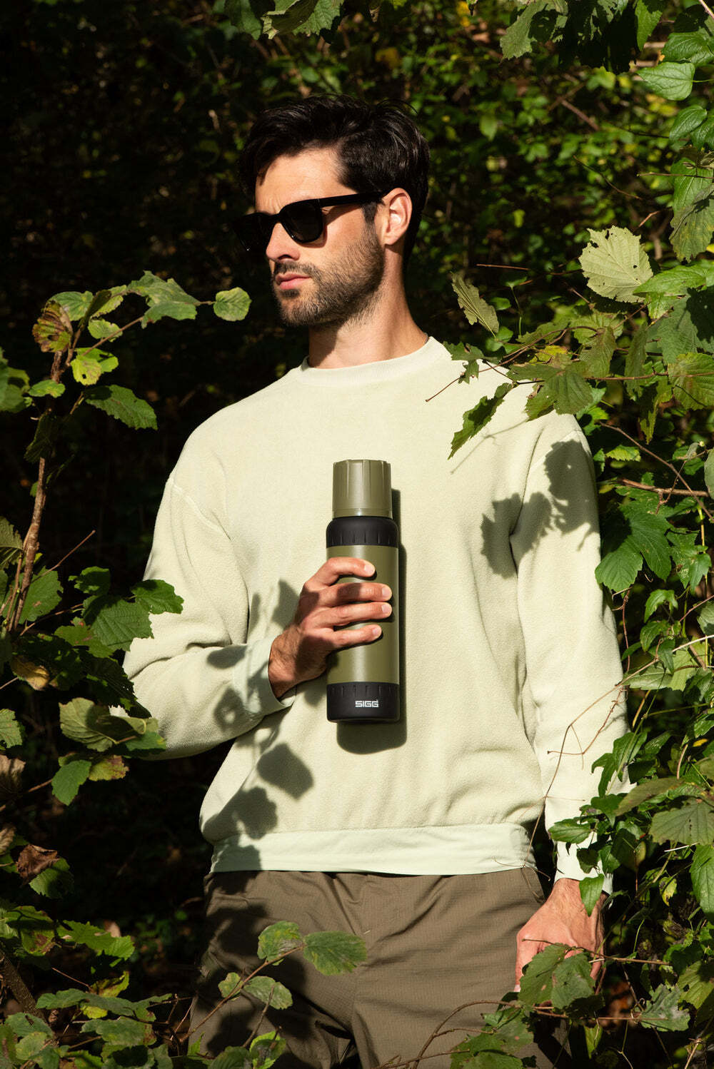 Sigg Alpine Star termoska 750 ml, roasted green, 6170.70