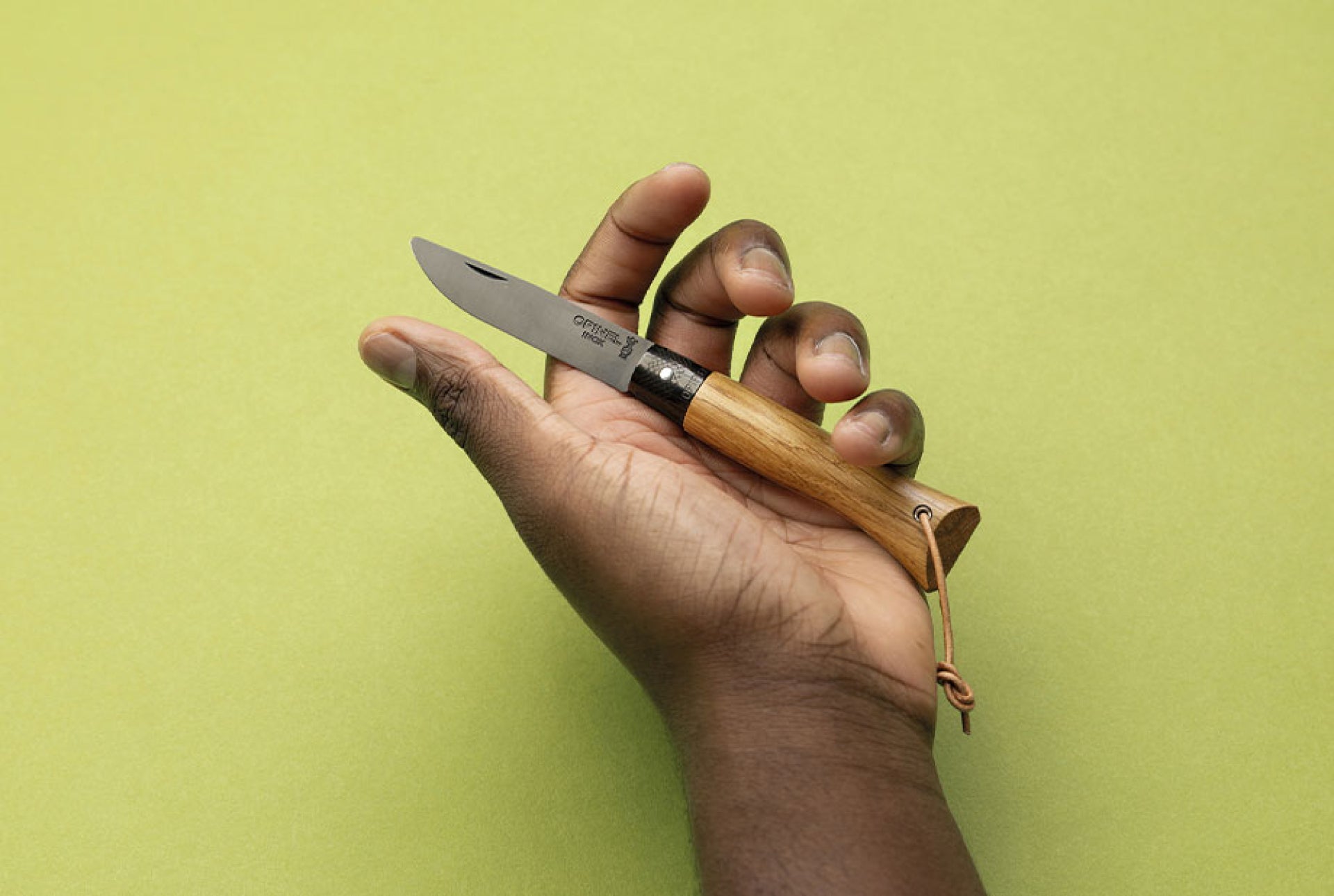 Opinel néo6 Black Oak zatvárací nôž 7 cm, 003109