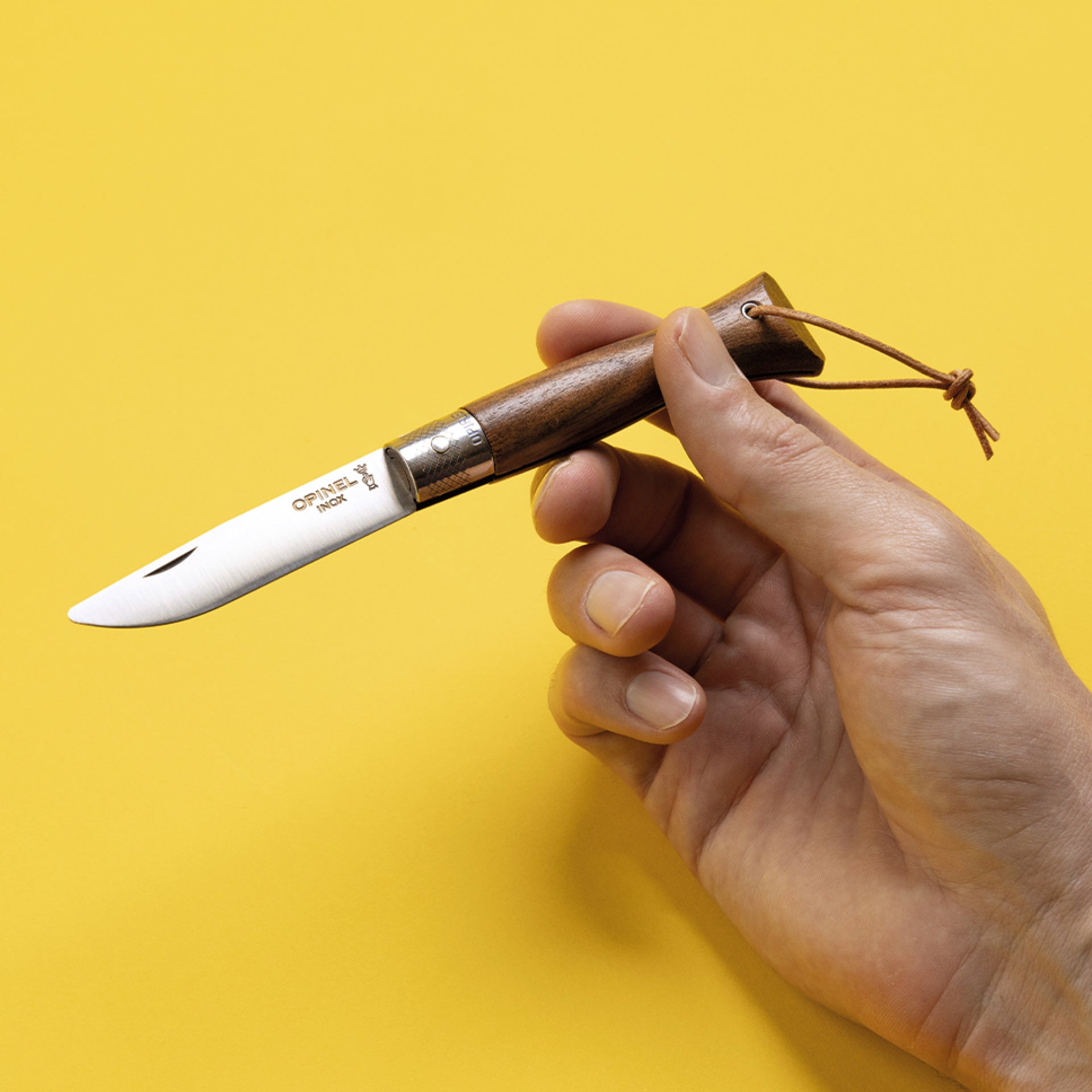 Opinel néo6 Black Walnut zatvárací nôž 7 cm, 003108