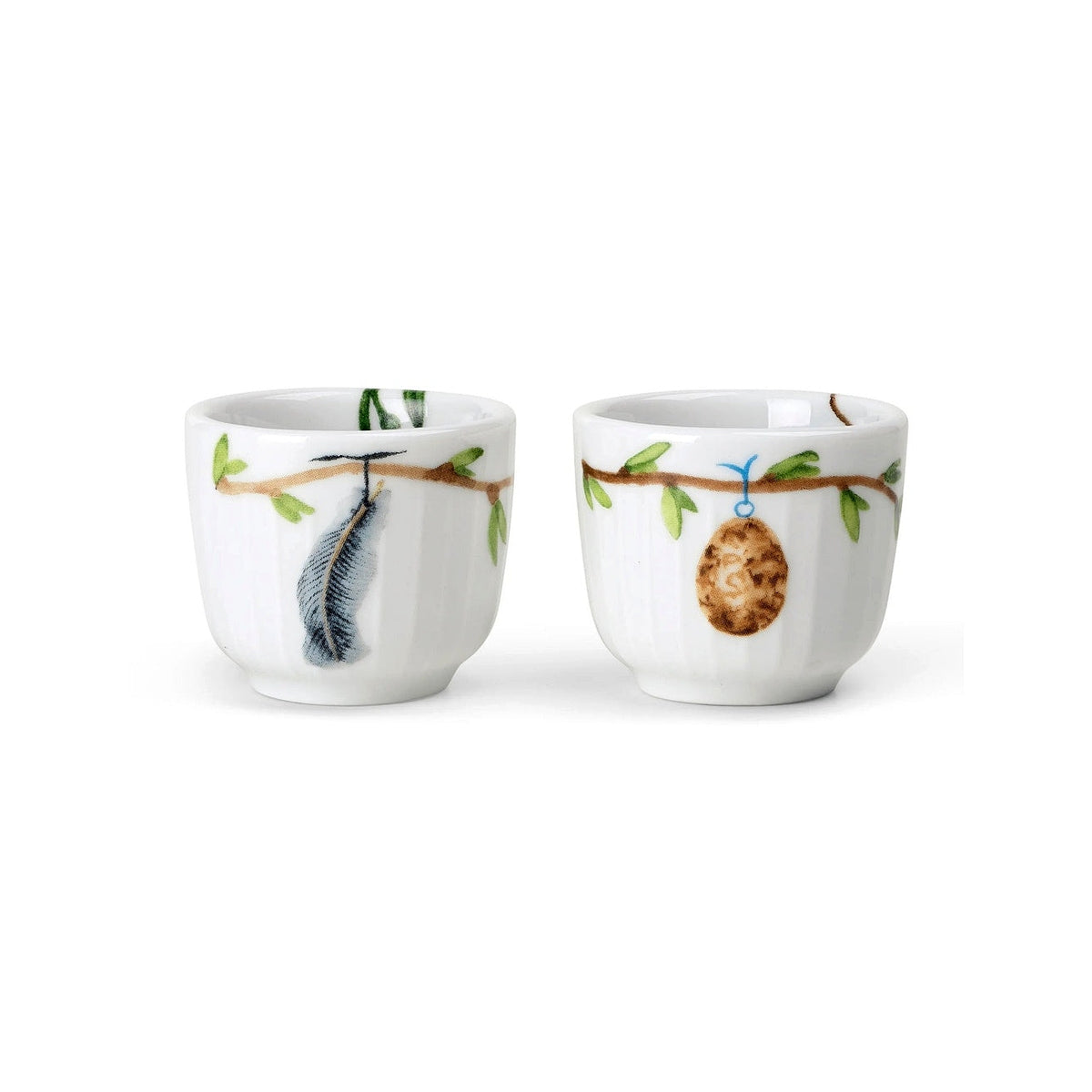 Kähler Hammershøi Spring egg holders, white, 693252