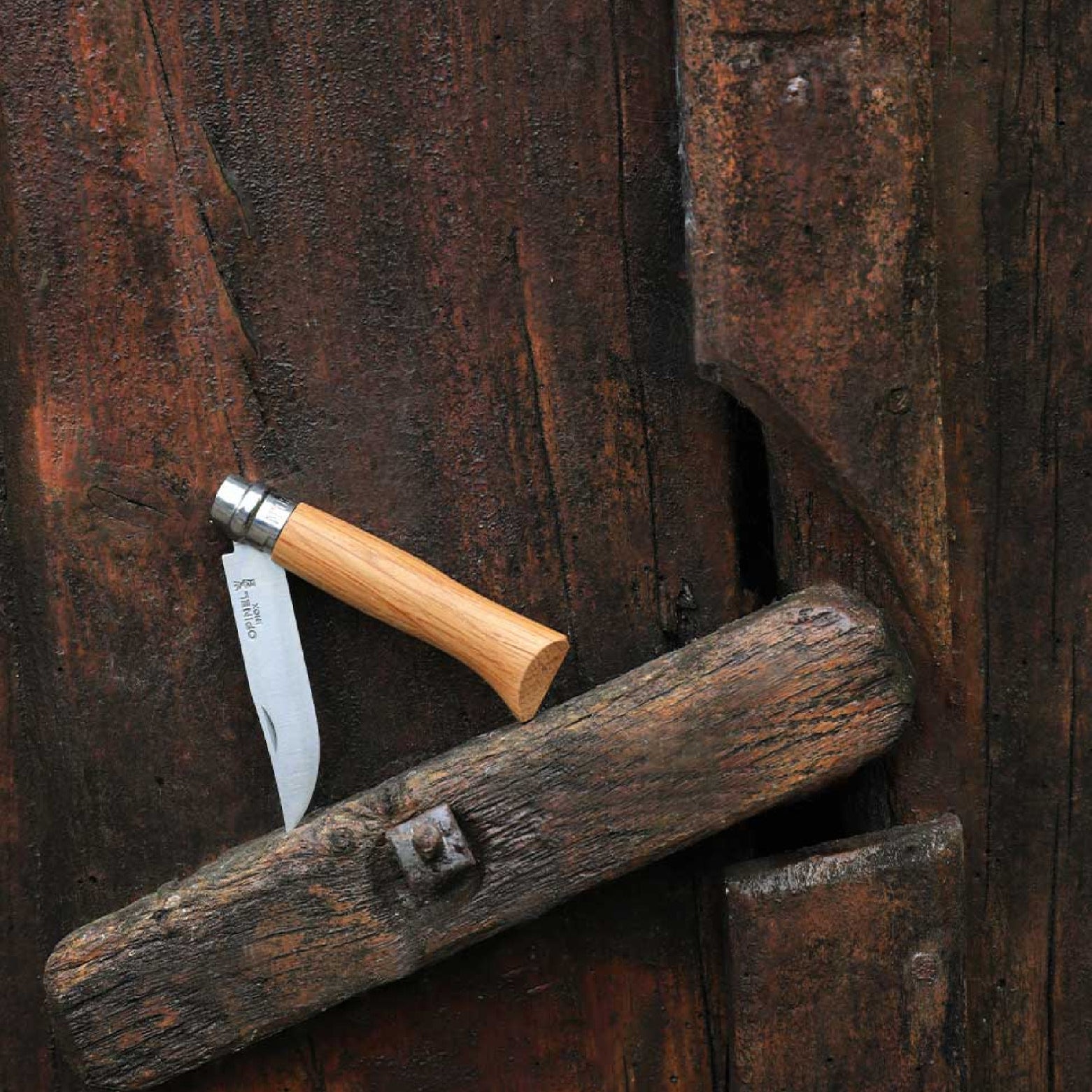 Opinel Oak Wood N°08 zavírací nůž 8,5 cm, 002021