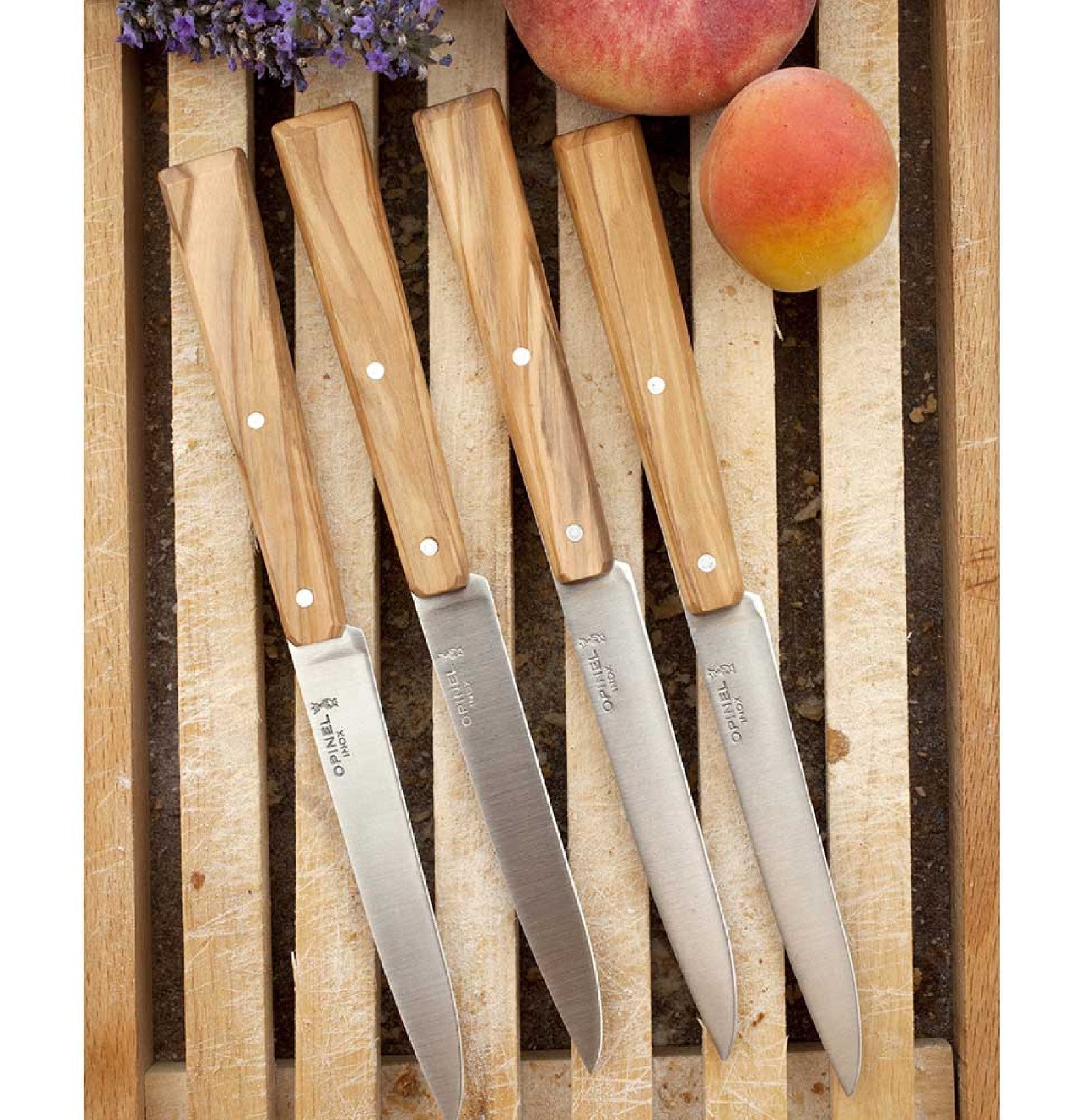 Súprava nožov Opinel Bon Appetit South N°125, 4 ks, 001515