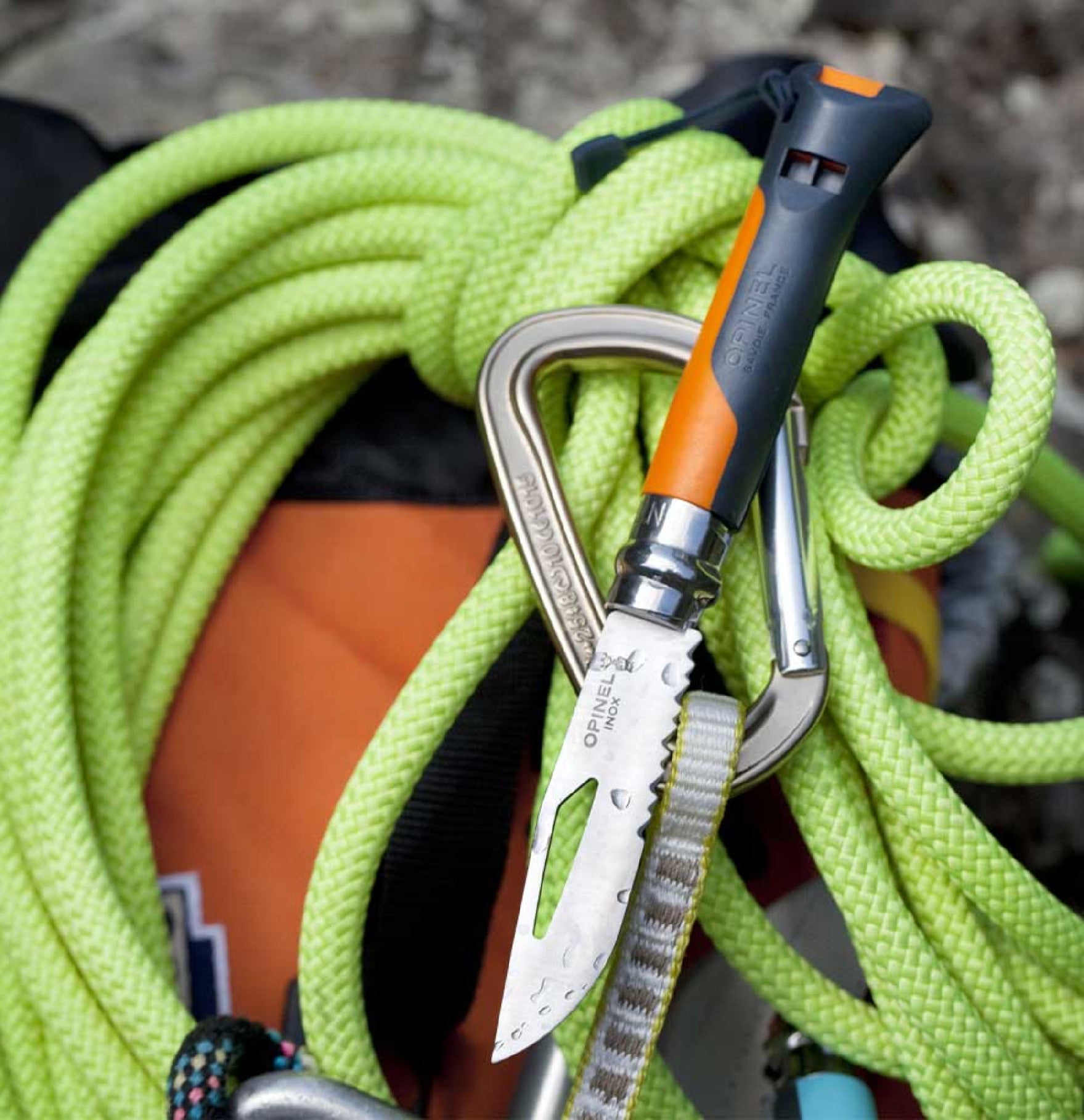 Nôž Opinel Outdoor N°08 8,5 cm, oranžový, 001577