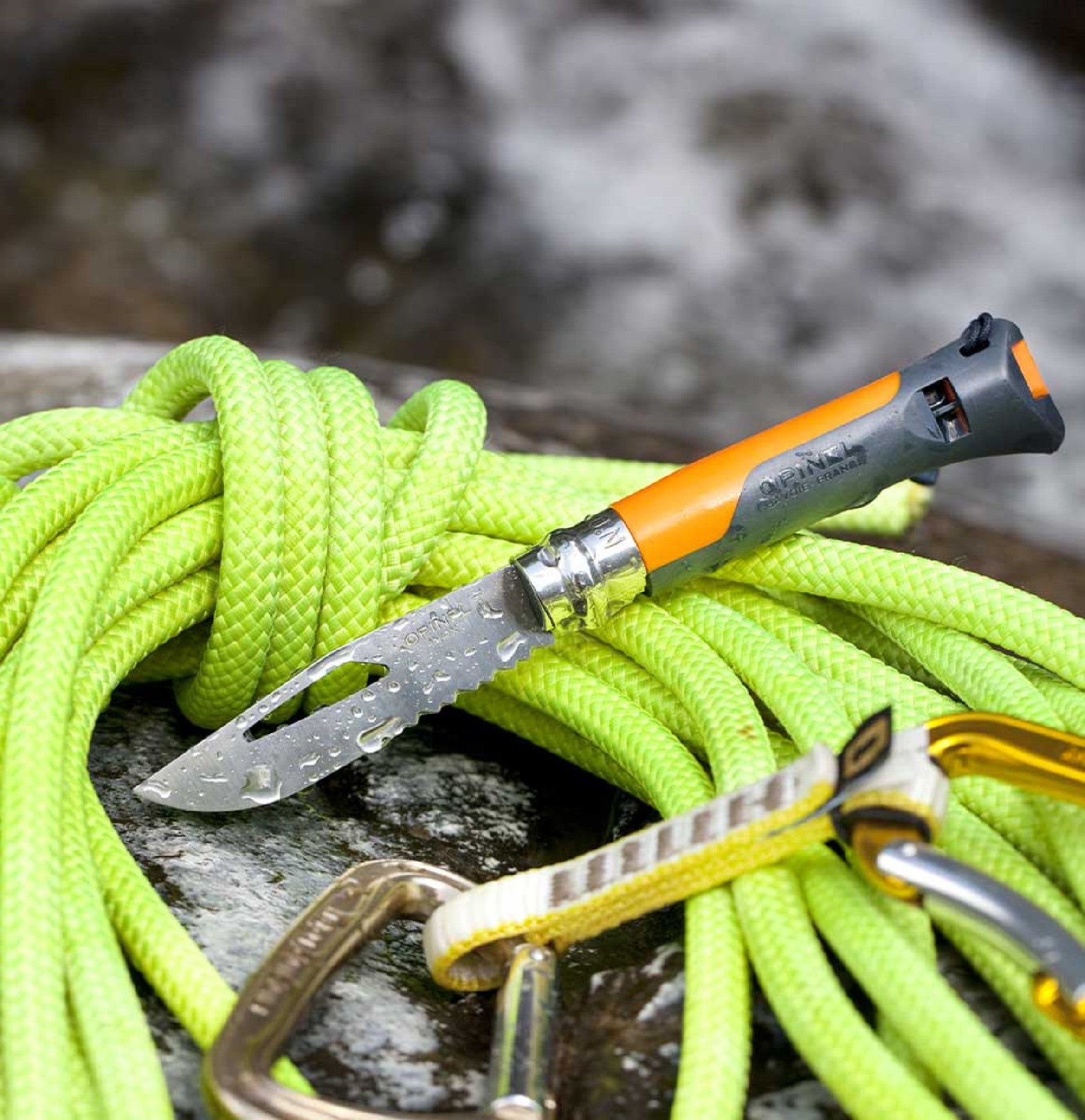 Nôž Opinel Outdoor N°08 8,5 cm, oranžový, 001577