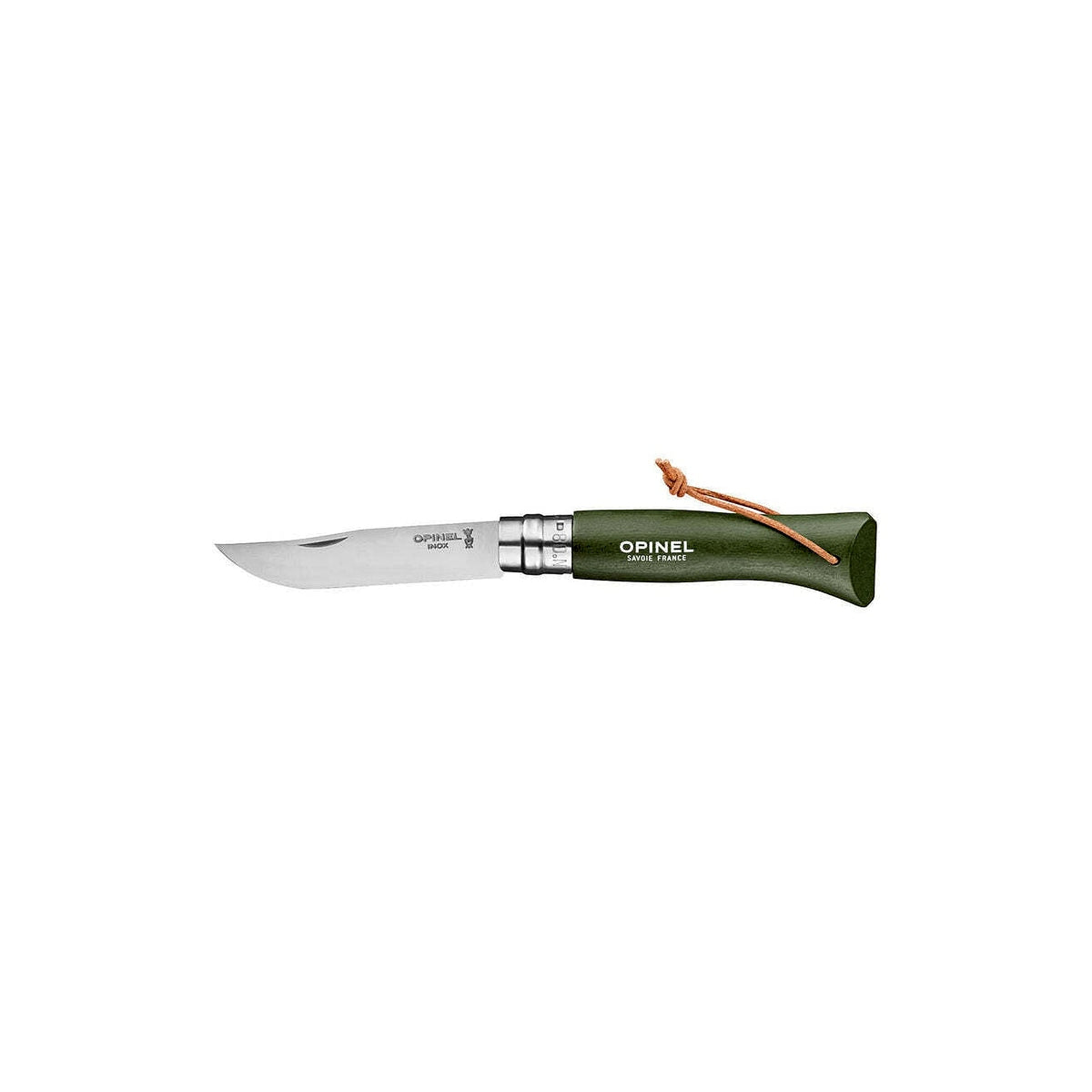 Zatvárací nôž Opinel Colorama N°08 8,5 cm, zelený, 001703