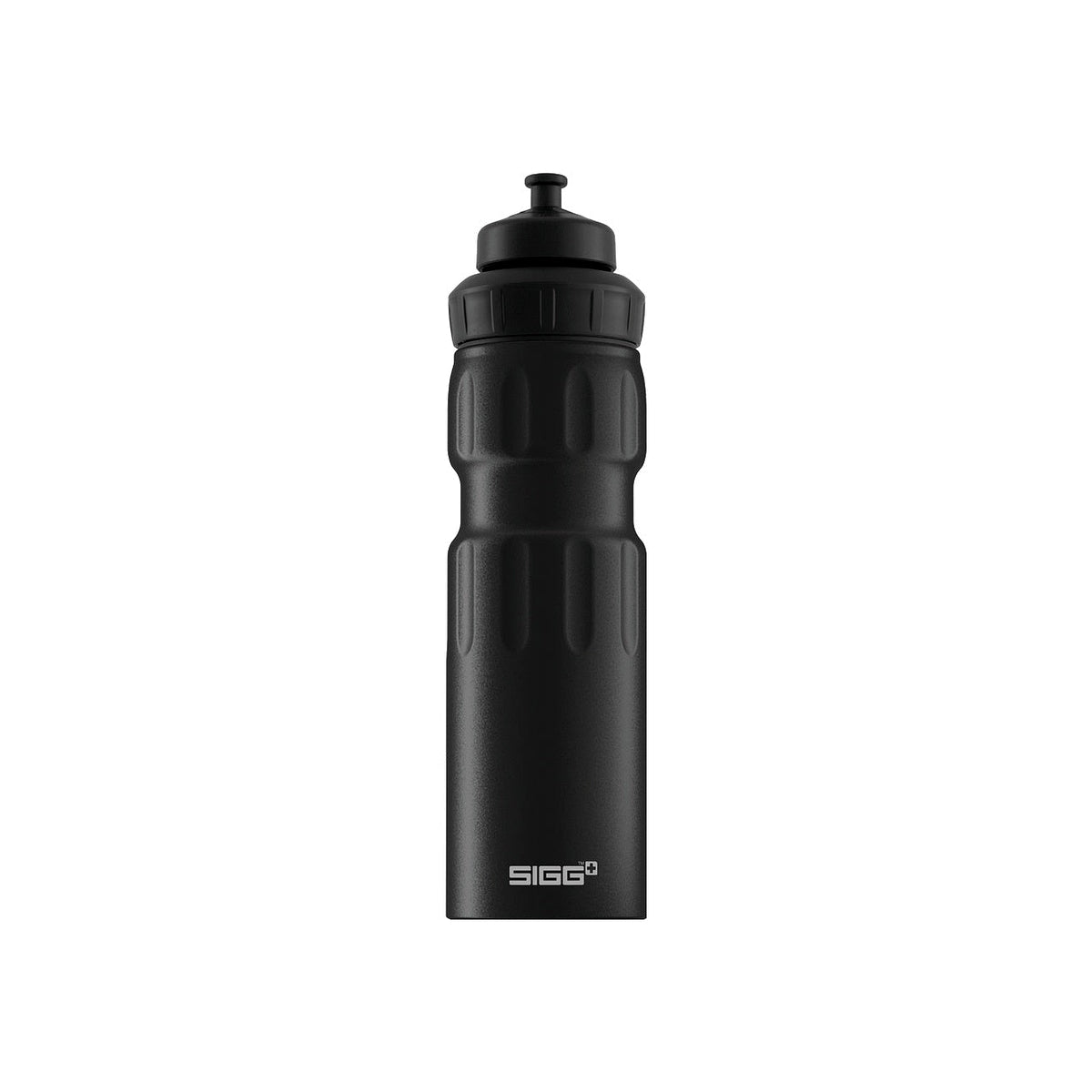 Športová fľaša Sigg WMB 750 ml, čierna dotyková, 8237.10