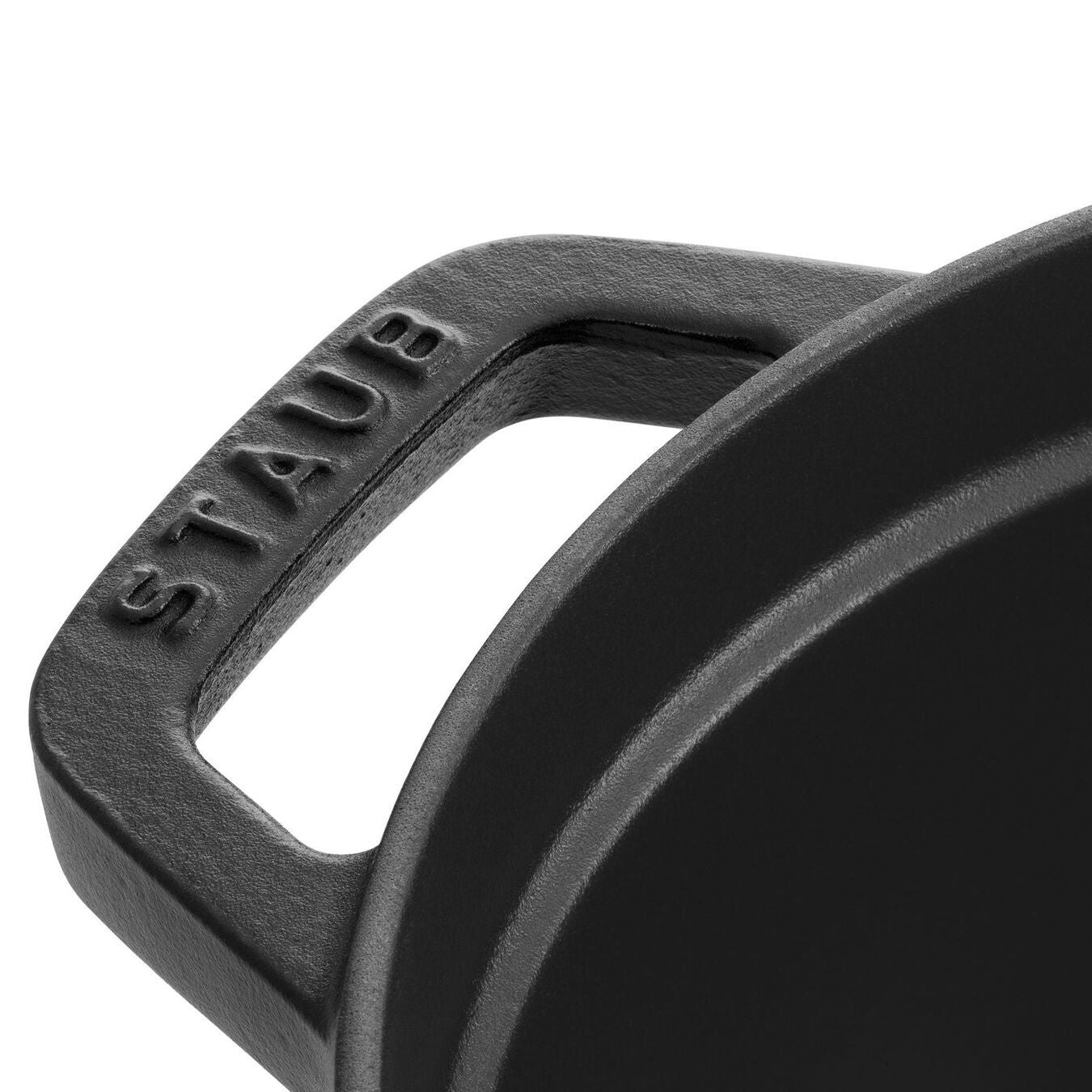 STAUB Oválny hrniec, 31 cm, čierny