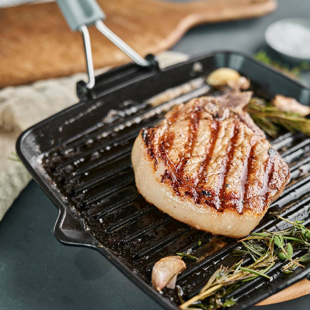 Staub Grilovacia panvica štvorcová, čierna, 1202123