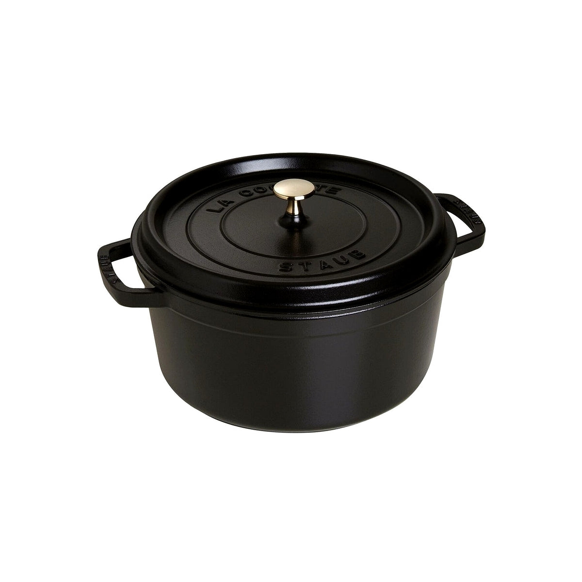 Staub Cocotte hrnec kulatý 28 cm/6,7 l černý, 1102825