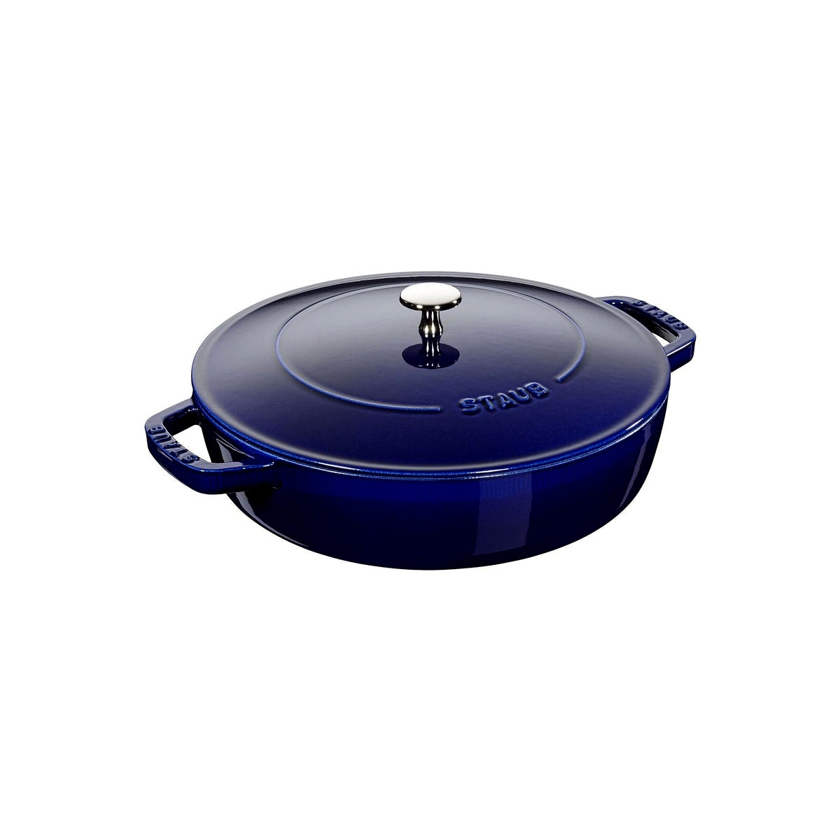 Staub Chistera saucepan with lid 24 cm/2.4 l dark blue, 12612491