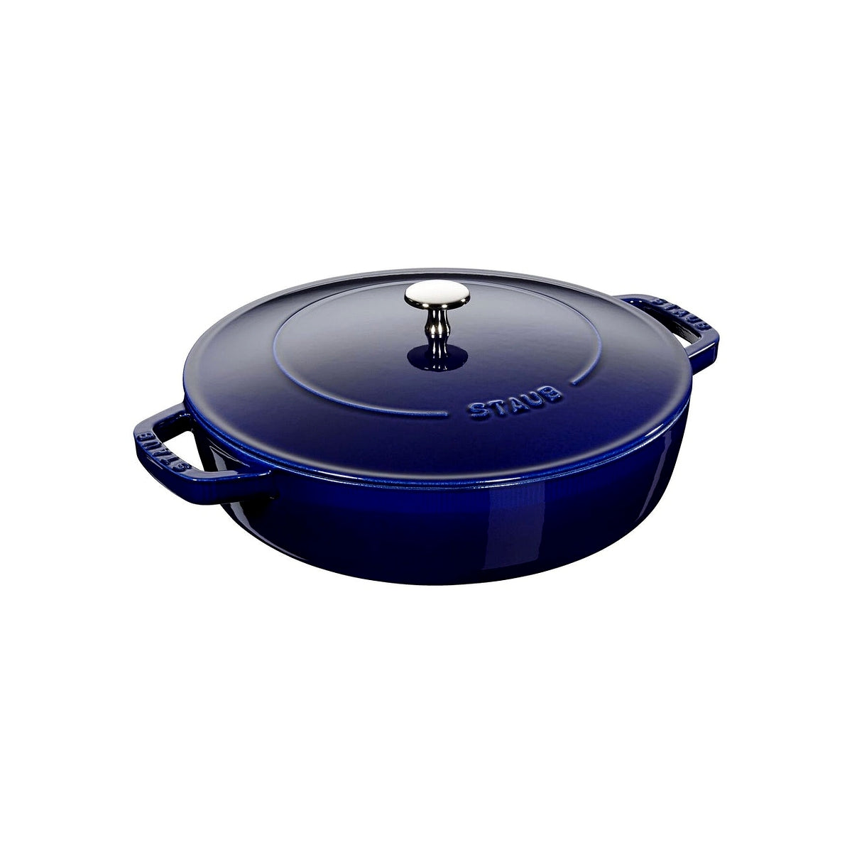 Staub Chistera saucepan with lid 28 cm/3.7 l dark blue, 12612891
